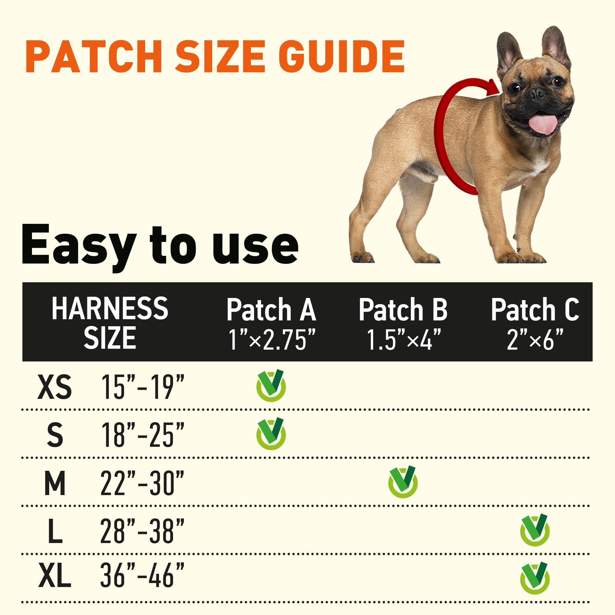 Dogline Vest Harness for Dogs and 2 Removable Do Not Pet Patches, Large/28 to 38, Pink