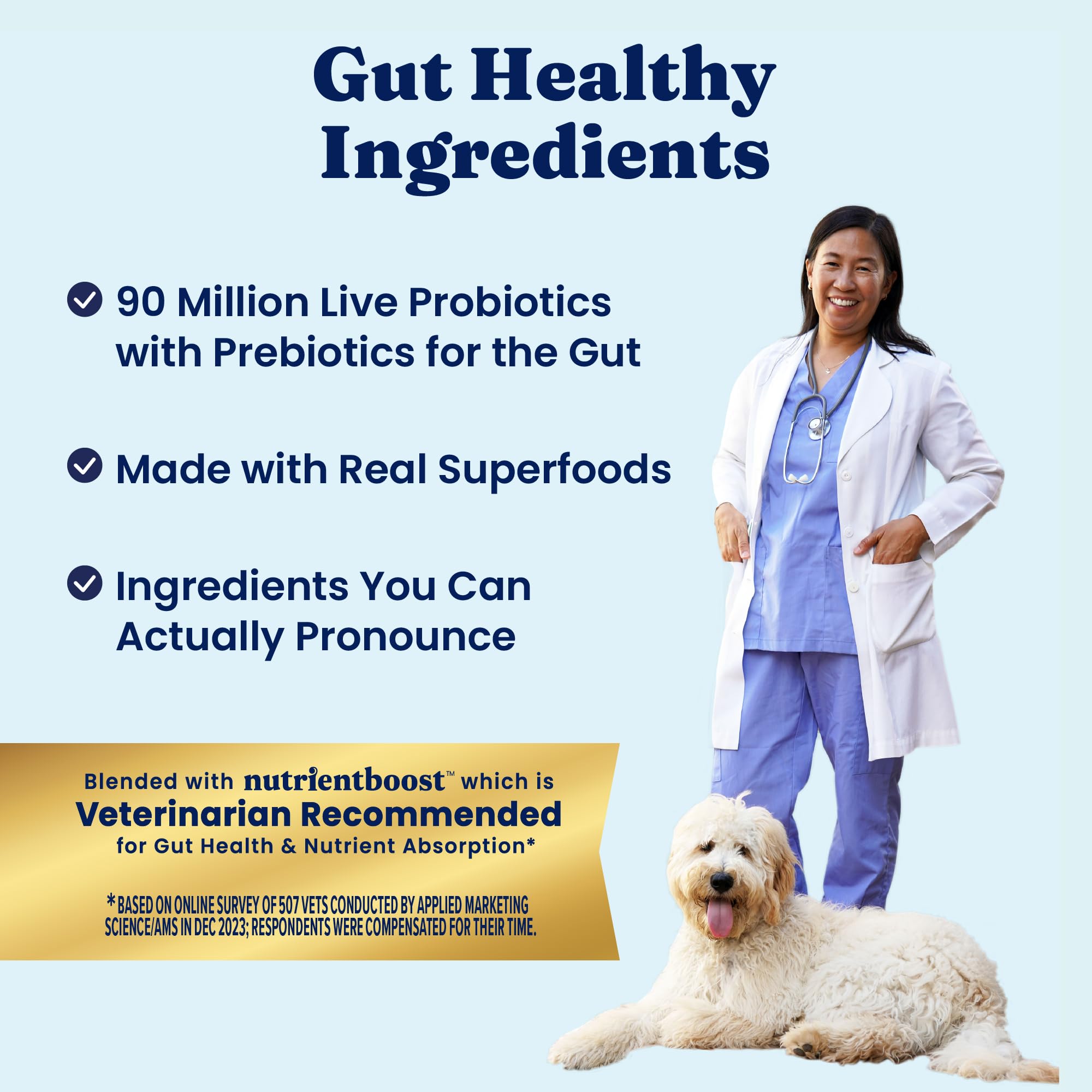 Solid Gold Toy & Small Breed Dry Dog Food Small Bites - Real Lamb, Grain Free, Gluten Free, High Fiber Healthy Kibble w/Probioti