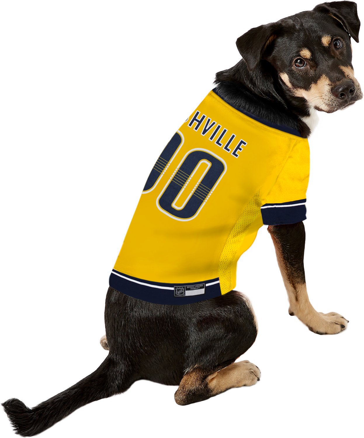 Pets First NHL Nashville Predators Jersey for Dogs & Cats, X-Small. - Let Your Pet Be A Real NHL Fan!