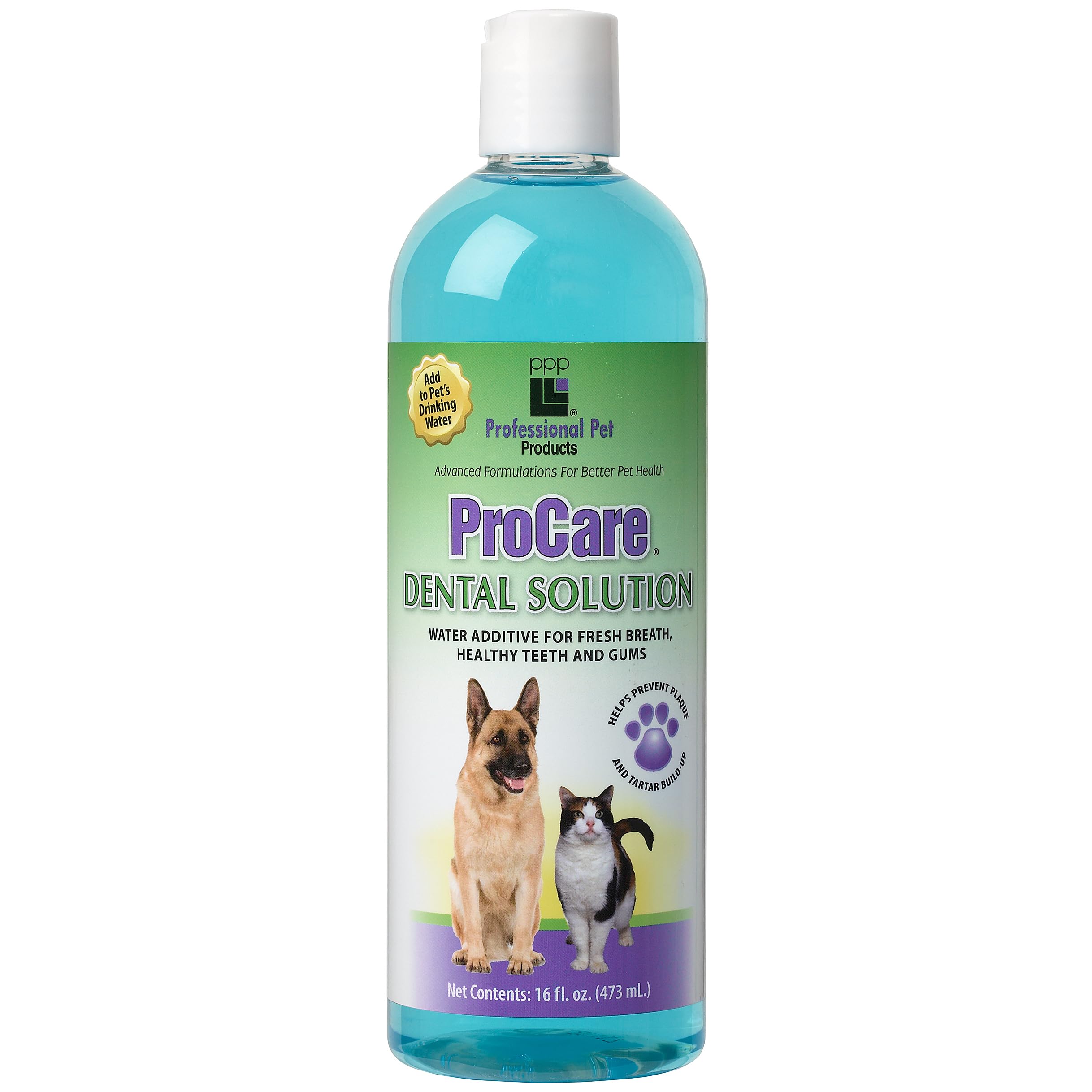 PPP Pet Pro-Care Dental Solution, 16-Ounce