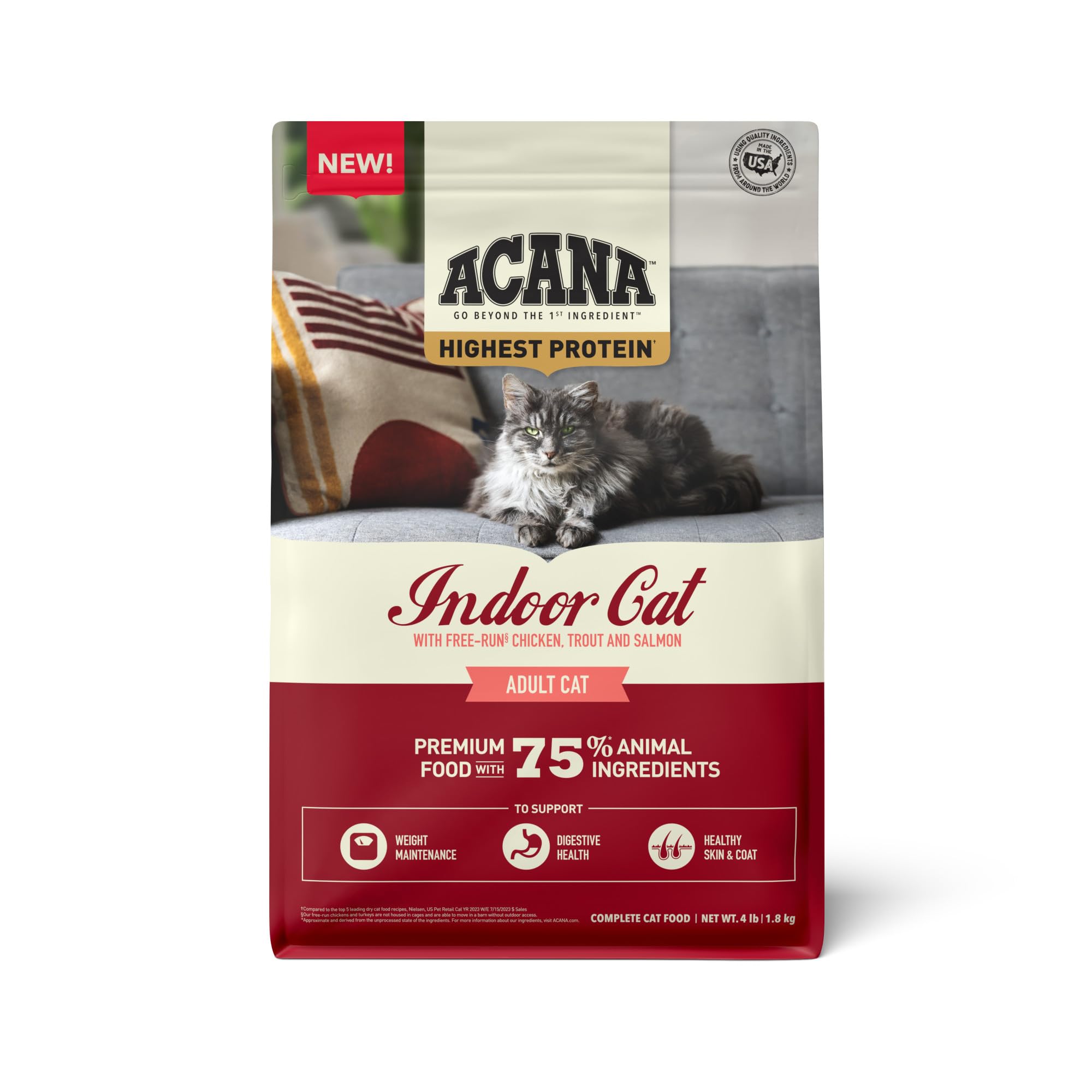 ACANA Indoor Cat 4LB