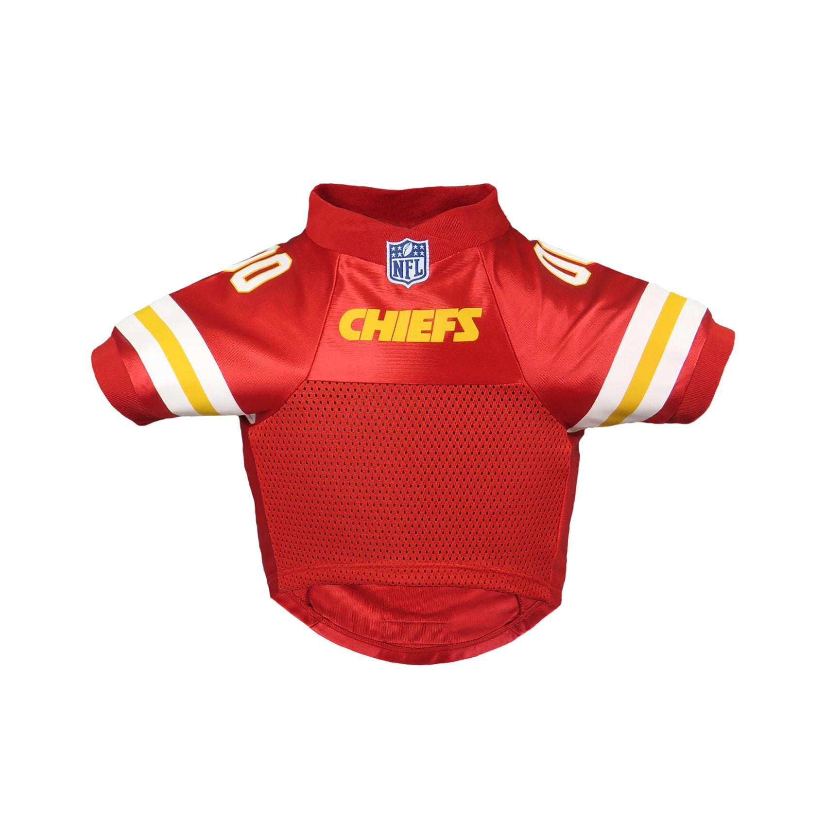 Littlearth Unisex-Adult Nfl Kansas City Chiefs Premium Pet Jersey, Team Color, Medium