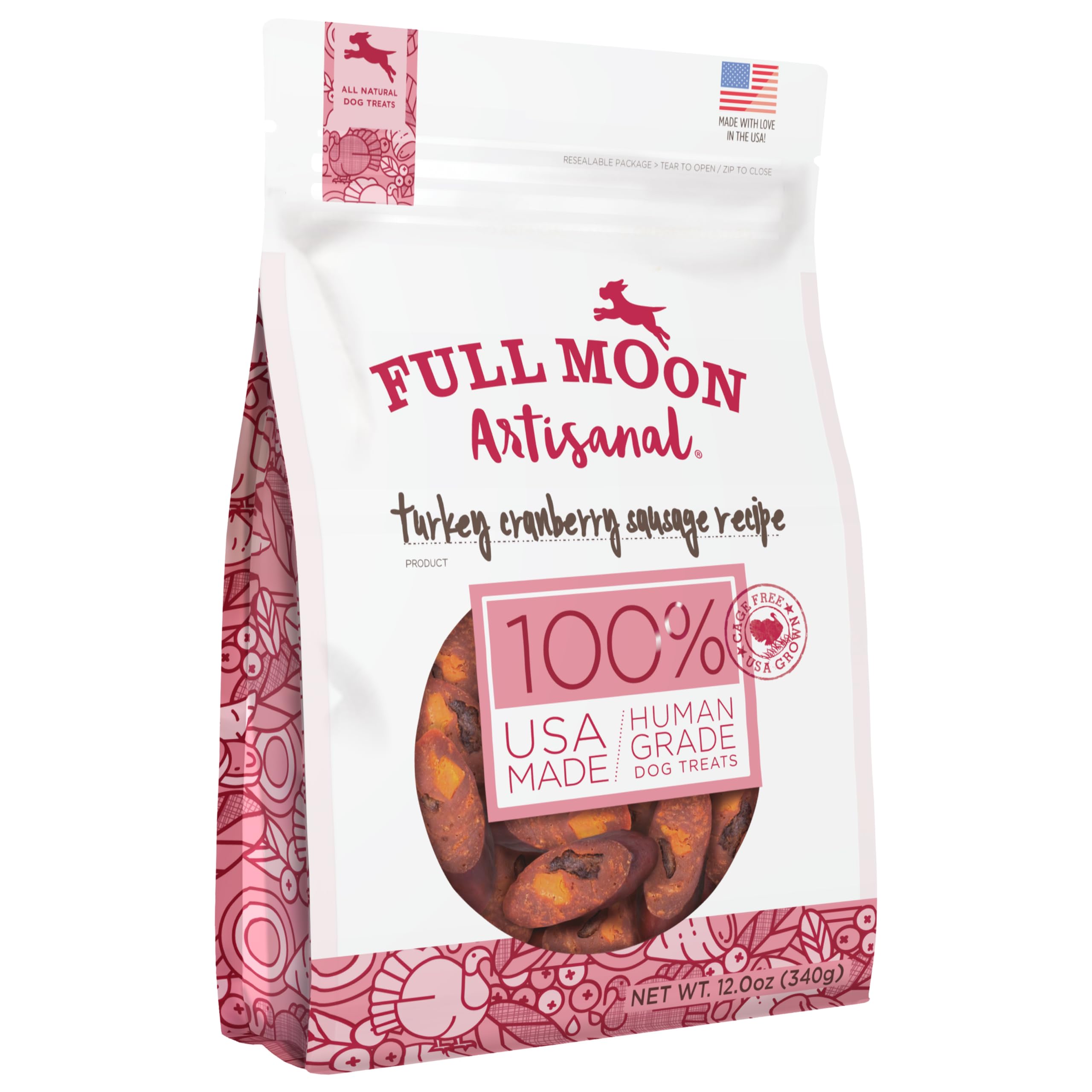 Full Moon Turkey Cranberry Sausage 12.0 oz