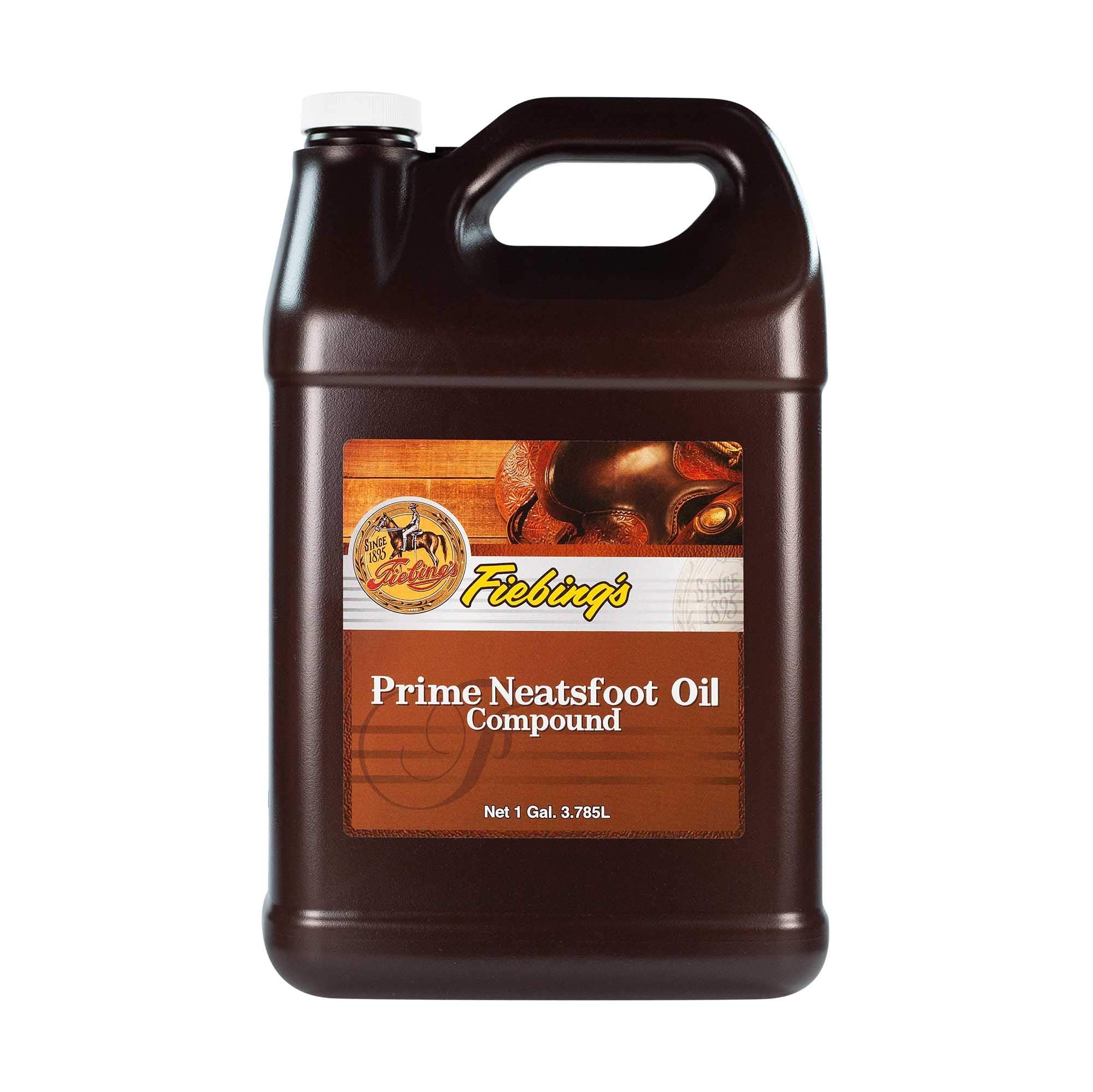 Fiebings Prime Neatsfoot Compound Oil, 1 Gallon