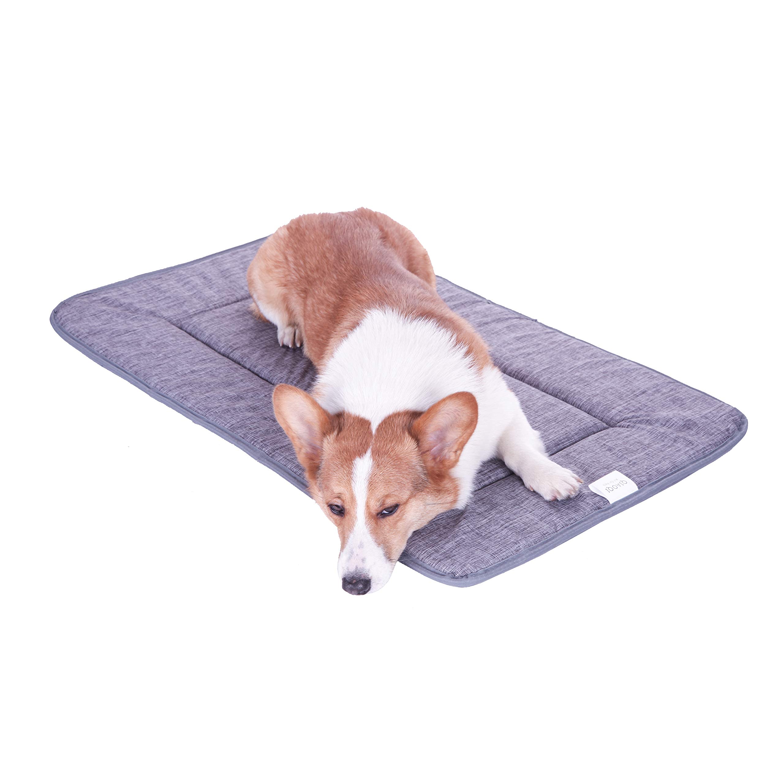Qiaoqi Dog Bed Kennel Pad Crate Mat Washable Orthopedic Antislip Beds Dense Memory Foam Cushion Padding Bolster | Perfect Sleep