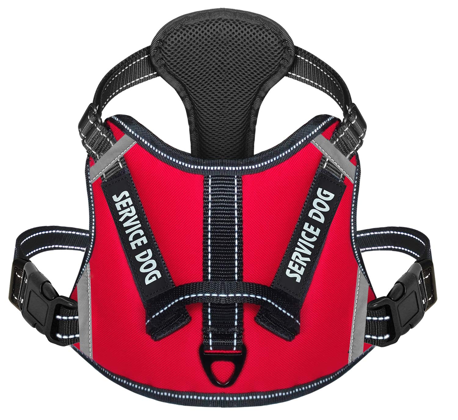 Cymiler Dog Harness,No-Pull Service Dog Harness With Handle,Adjustable Comfort Pet Dog Vest Harness For Outdoor Walking,3M Reflective Vest Easy Control For Small Medium Large Breed