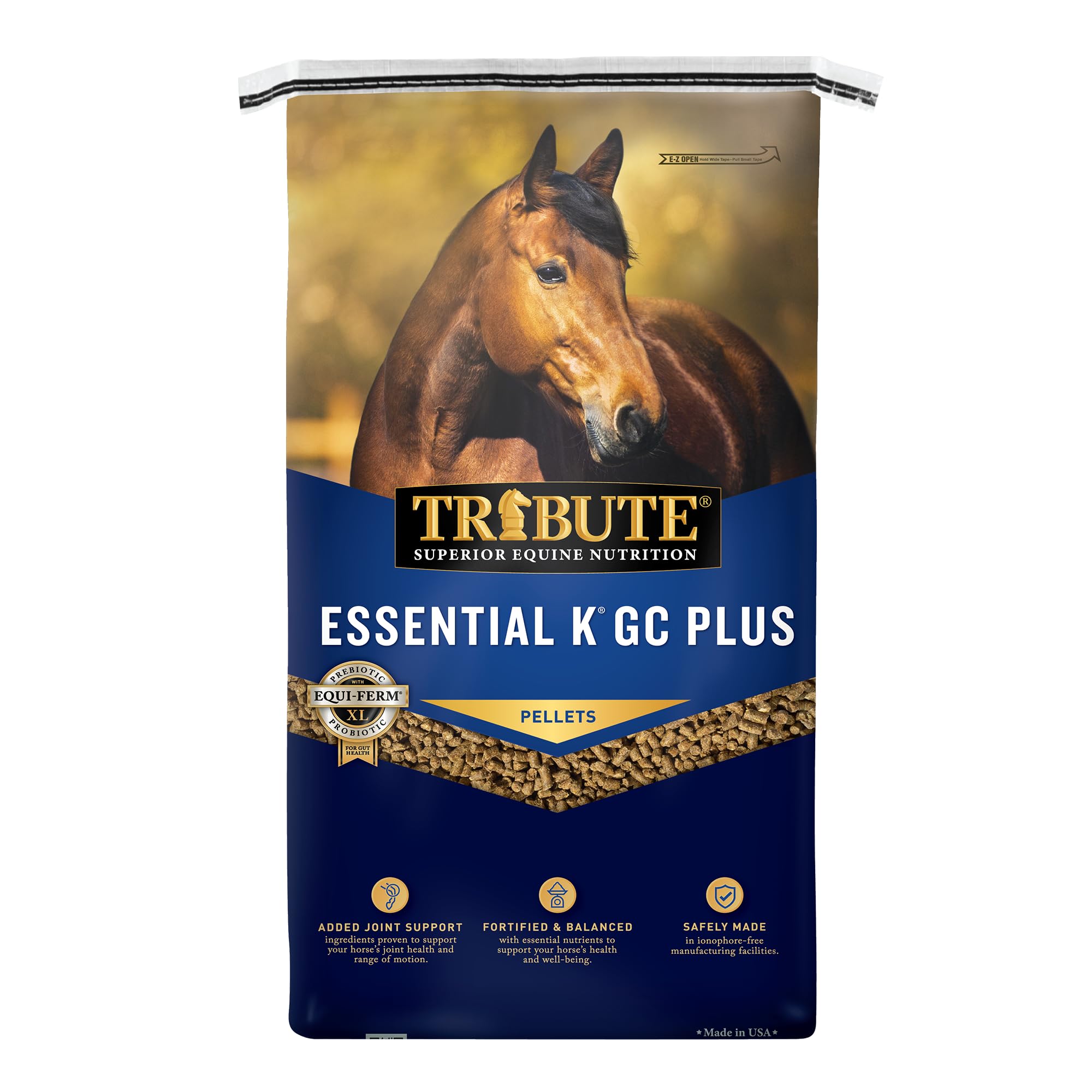 Tribute Essential K GC Plus for Horse, 50 lb