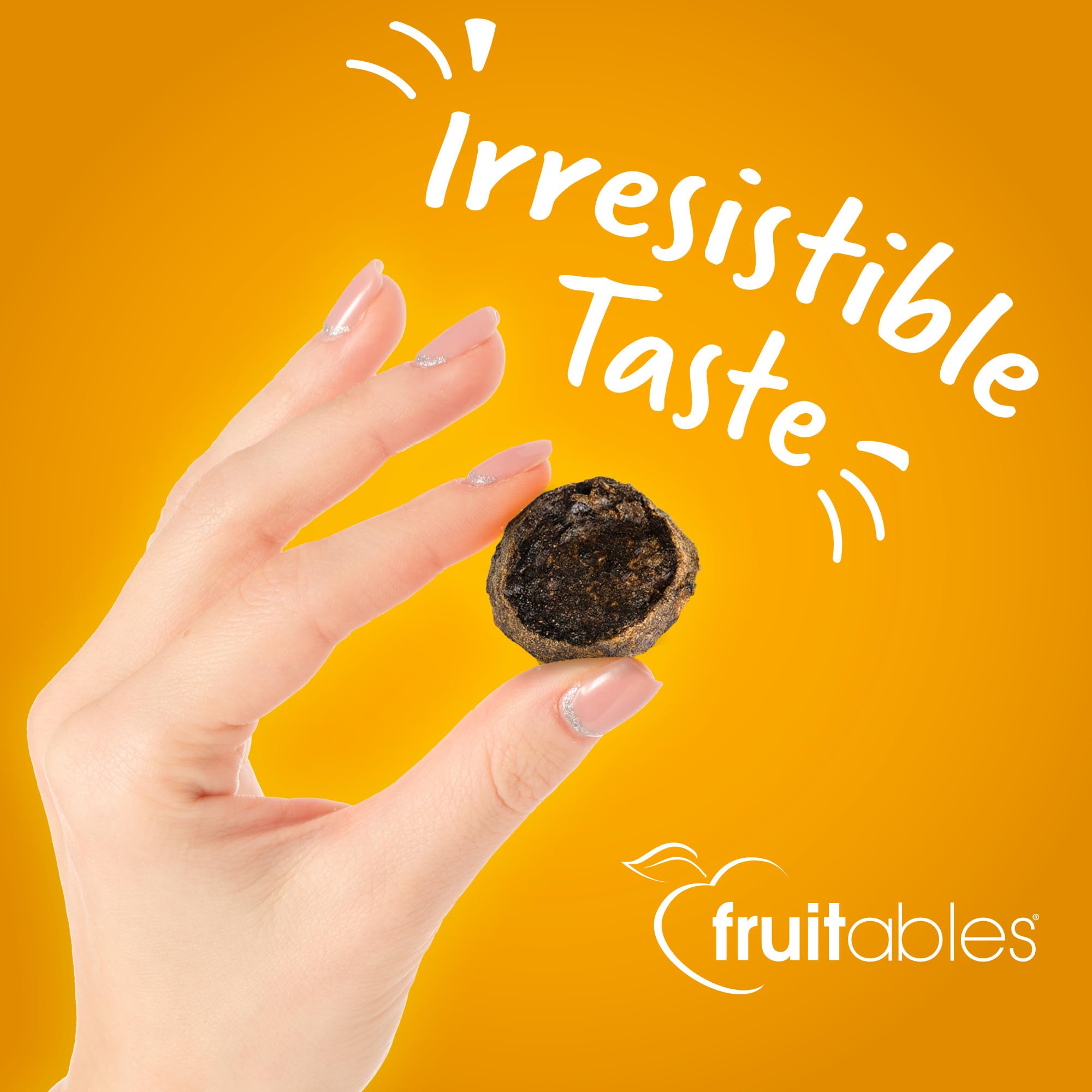 Fruitables Dog Treats - Whole Jerky Bites - Grilled Bison Dog Treats - Healthy Dog Treats - 5 Ounces