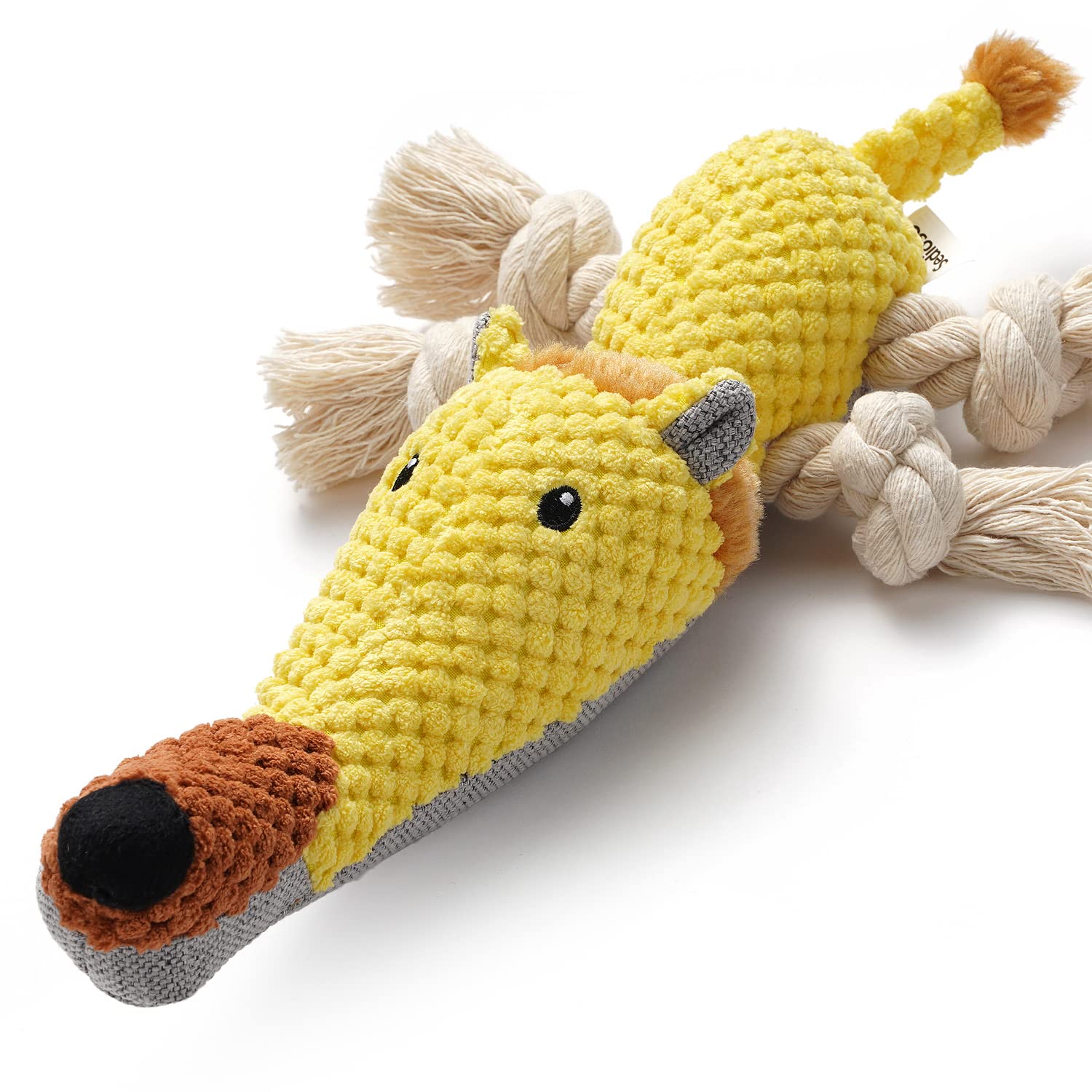 Sedioso Dog Toys, Dog Plush Toy for Large Breed, Cute Squeaky Dogs Toy with Crinkle Paper, Puppy Stuffed Animal Chew Toys for Sm