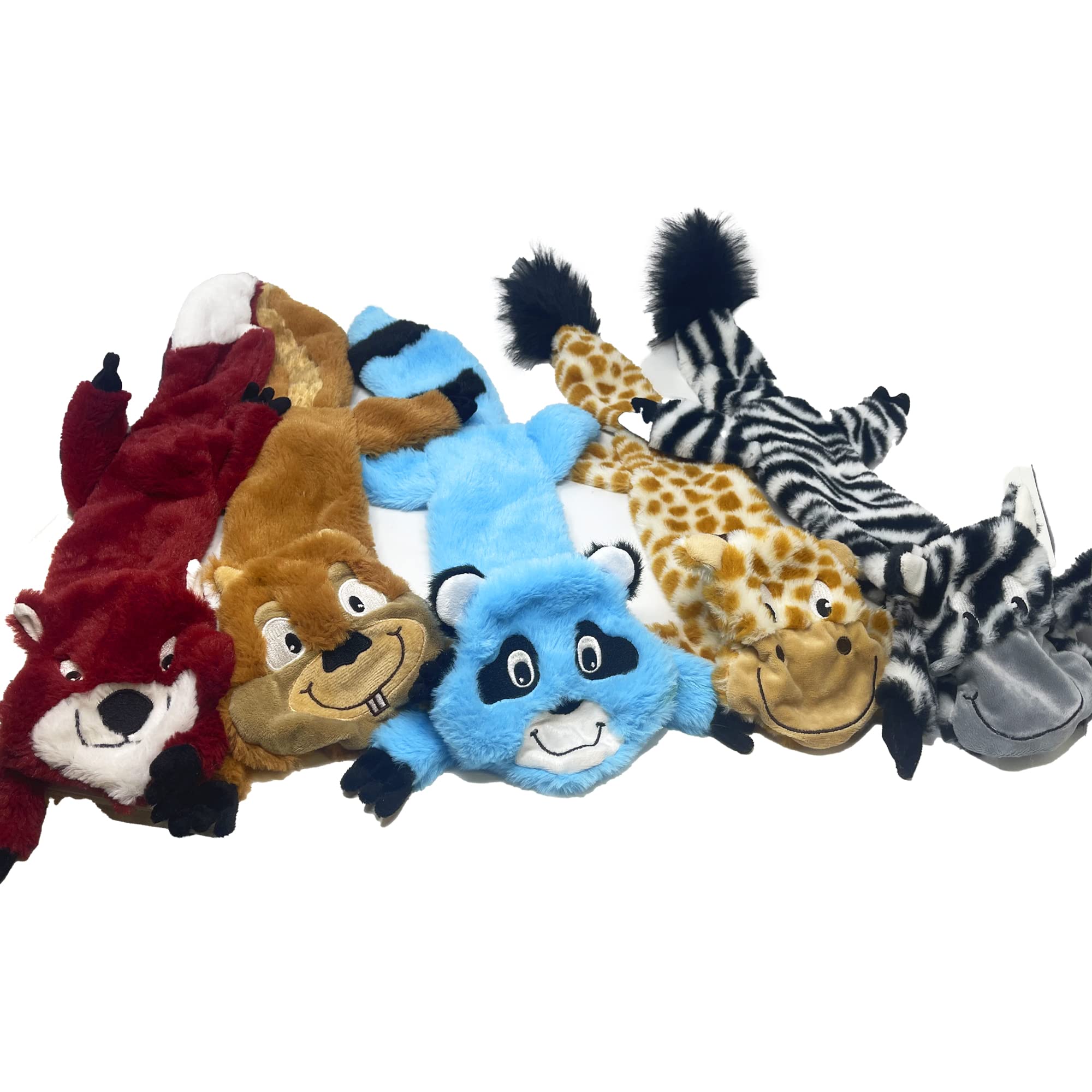 Jalousie Multipack Stuffingless Dog Squeaky Toys Dog Toy Dog With Durable Liner No Stuffing Dog Toy - Dog Toys For Pets Dogs For Small Medium Large Dogs (Xlarge - 5 Pack)