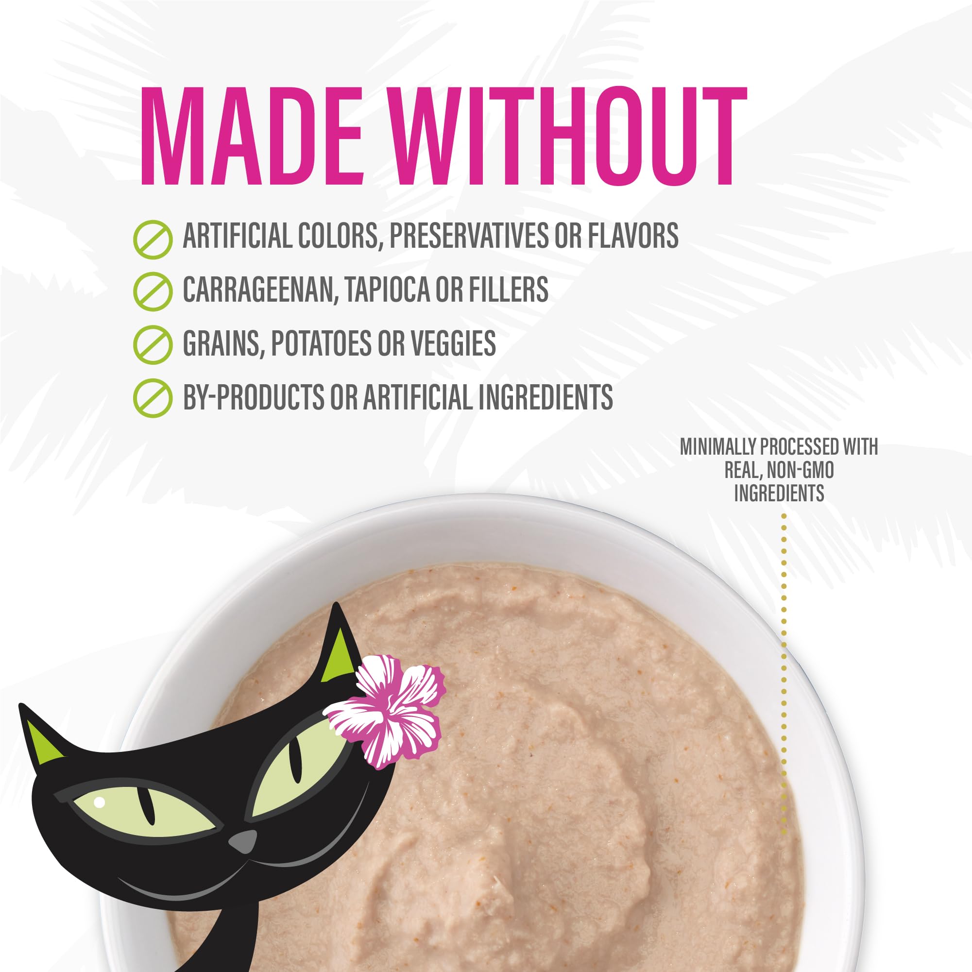 Tiki Cat Luau Velvet Mousse Wet Cat Food, 24 Count Mega Variety Pack 2.8 oz. Pouch (24 Count)