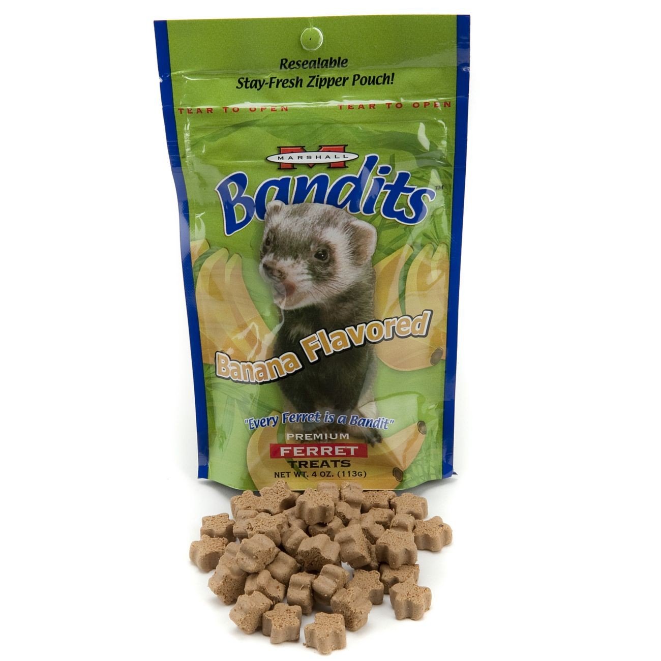 Marshall Bandit Ferret Treats, Banana Flavor