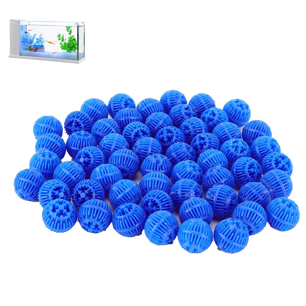 Tnfeeon Balls Filter Media, Aquarium Filter Ball 500Ml Reusable Freshwater Seawater For Aquarium And Pond Filter Media (Diameter