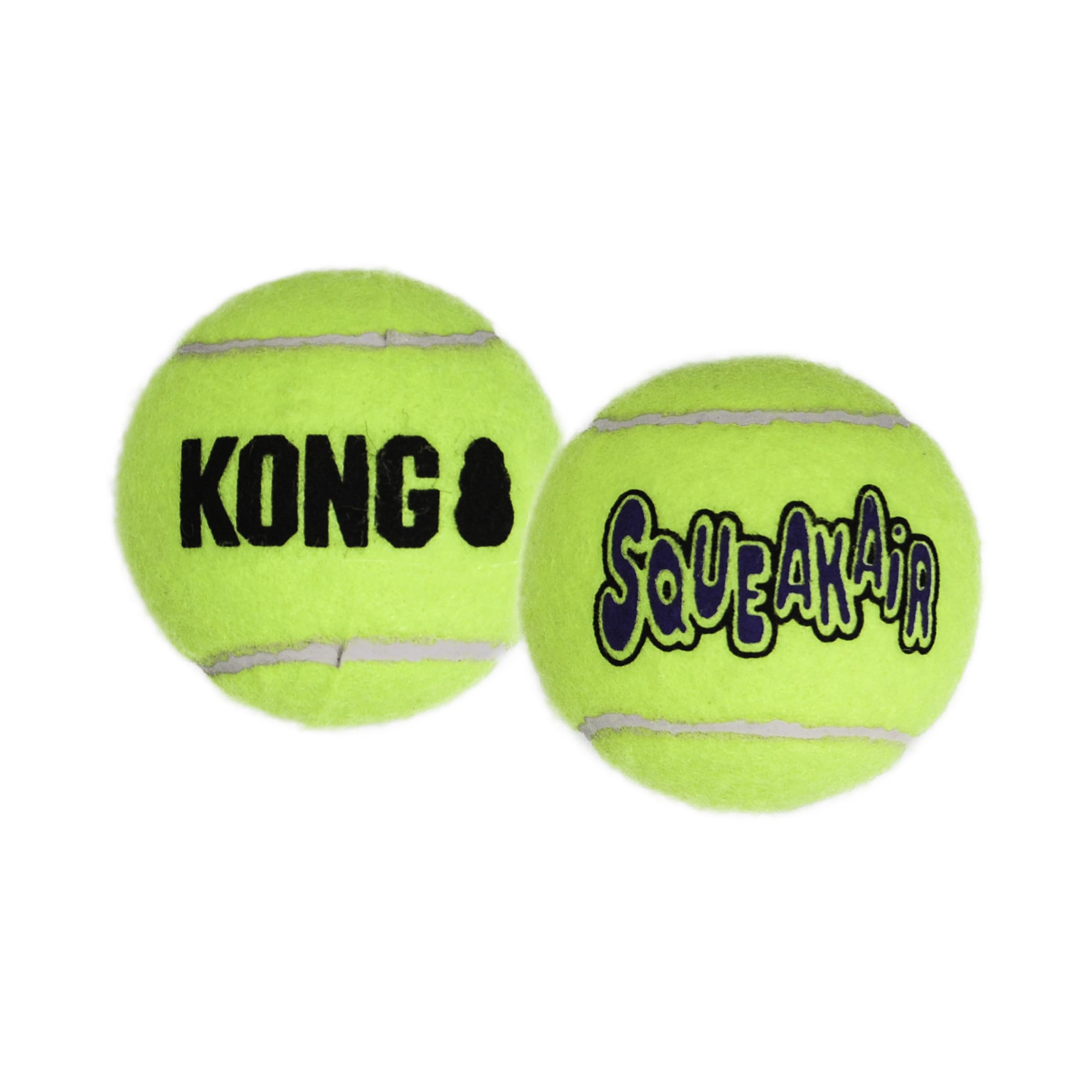 KONG Air Dog SqueakAir Dog Toy Tennis Balls, Medium (6 Pack)
