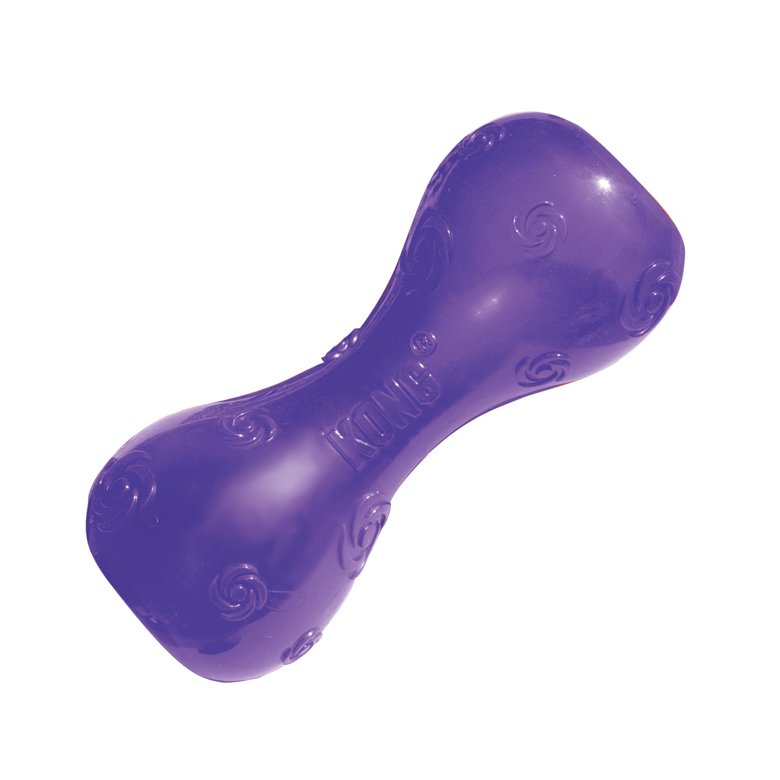 Kong Squeezz Dumbbell Dog Toy, Large, Colors Vary