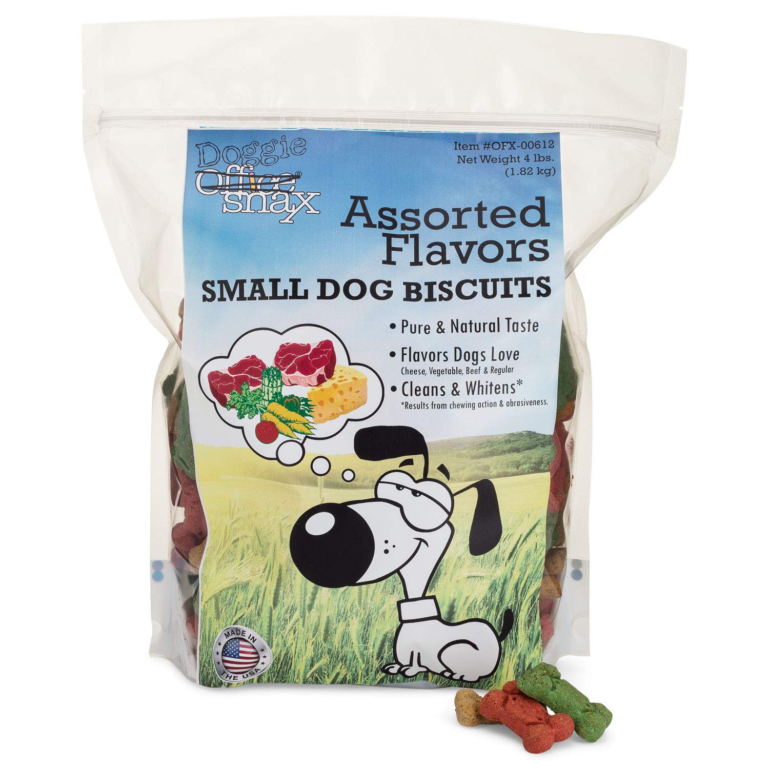 Office Snax Doggie Treats Bulk Box - For Dog