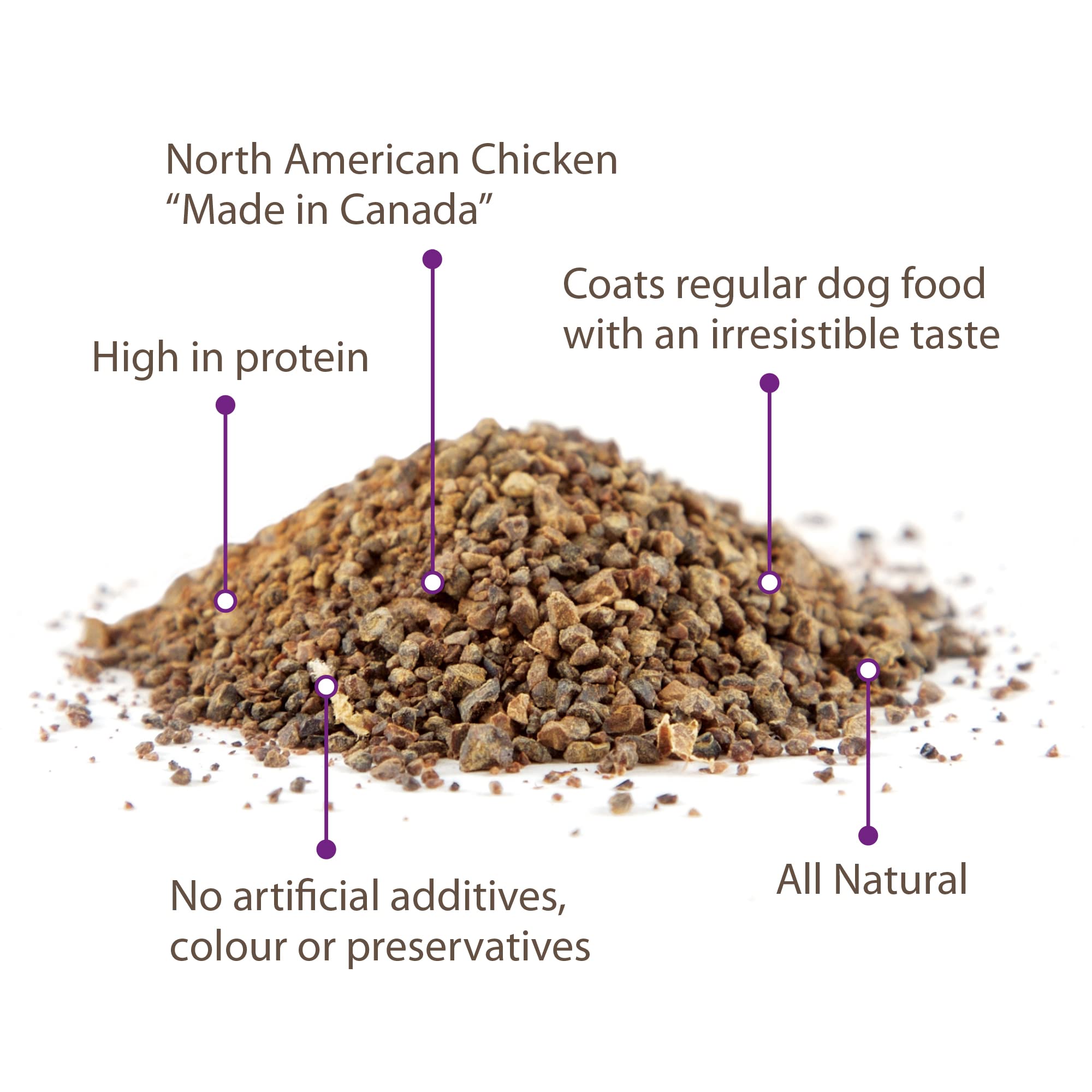 Caledon Farms Chicken Sprinkles Dog Food Topper - 120g (1 Pack)