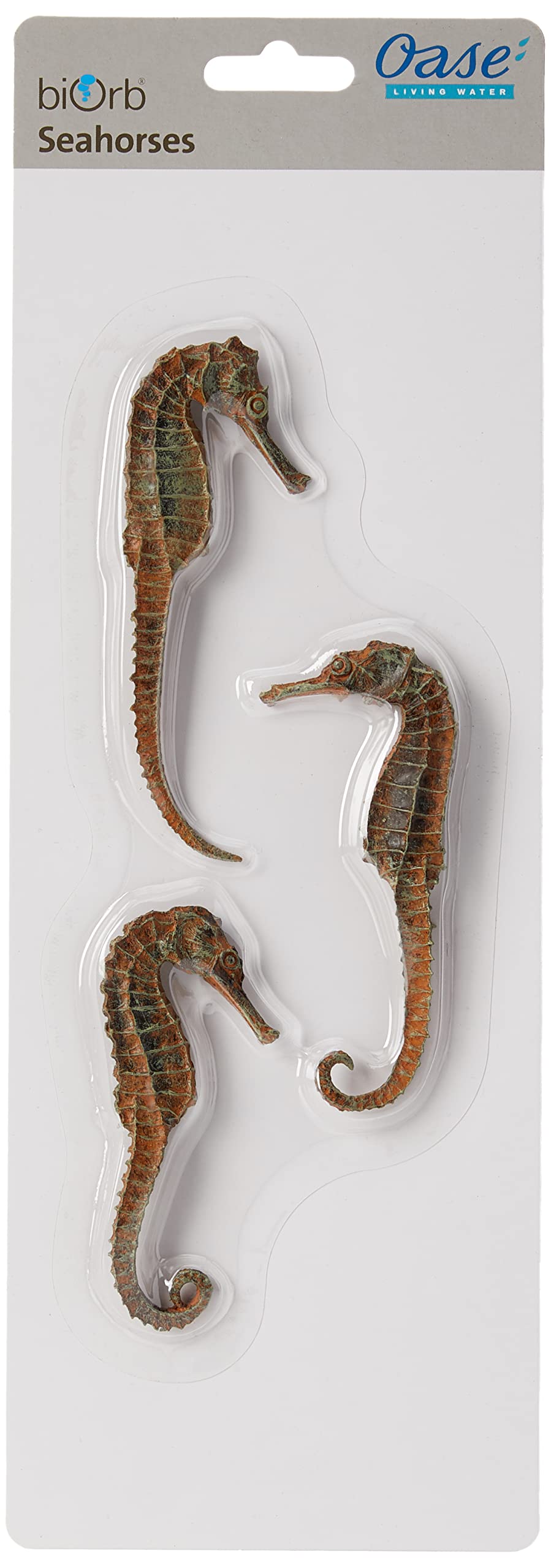 Biorb Seahorse Set Of 3, Durable Seahorse Replicas, Beige, Aquarium Decorations