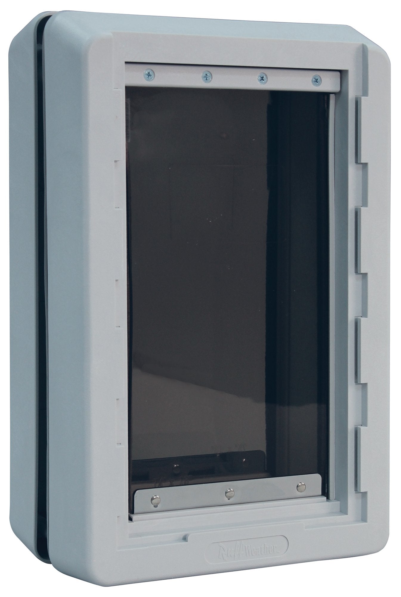 Ideal Pet Products Designer Series Ruff Weather Alarm Alert Pet Door , X-Large 9.75' X 17' Flap Size