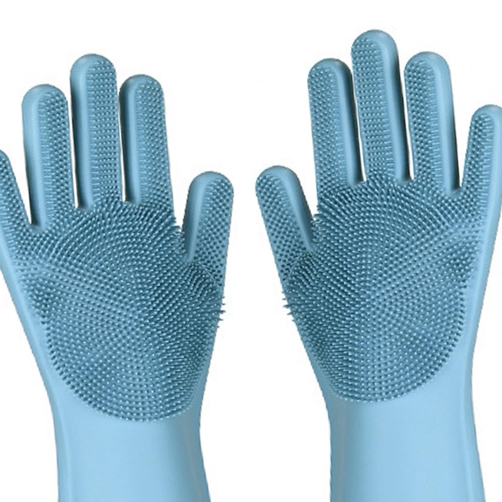 Calandis Pet Grooming Glove For Dogs Hair Remover Comfortable Gentle Deshedding Brush Light Blue | Brushes, Combs & Rakes | Groo