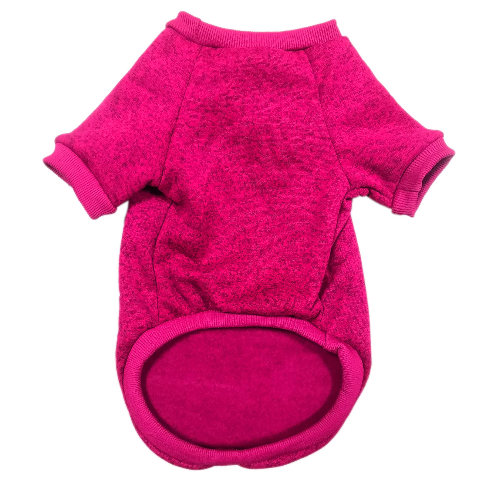 Chborless Small Dog Sweater Warm Winter Puppy Pet Coat Soft Sweater Clothes For Small Dogs Outfit (Xs, Wine Red)