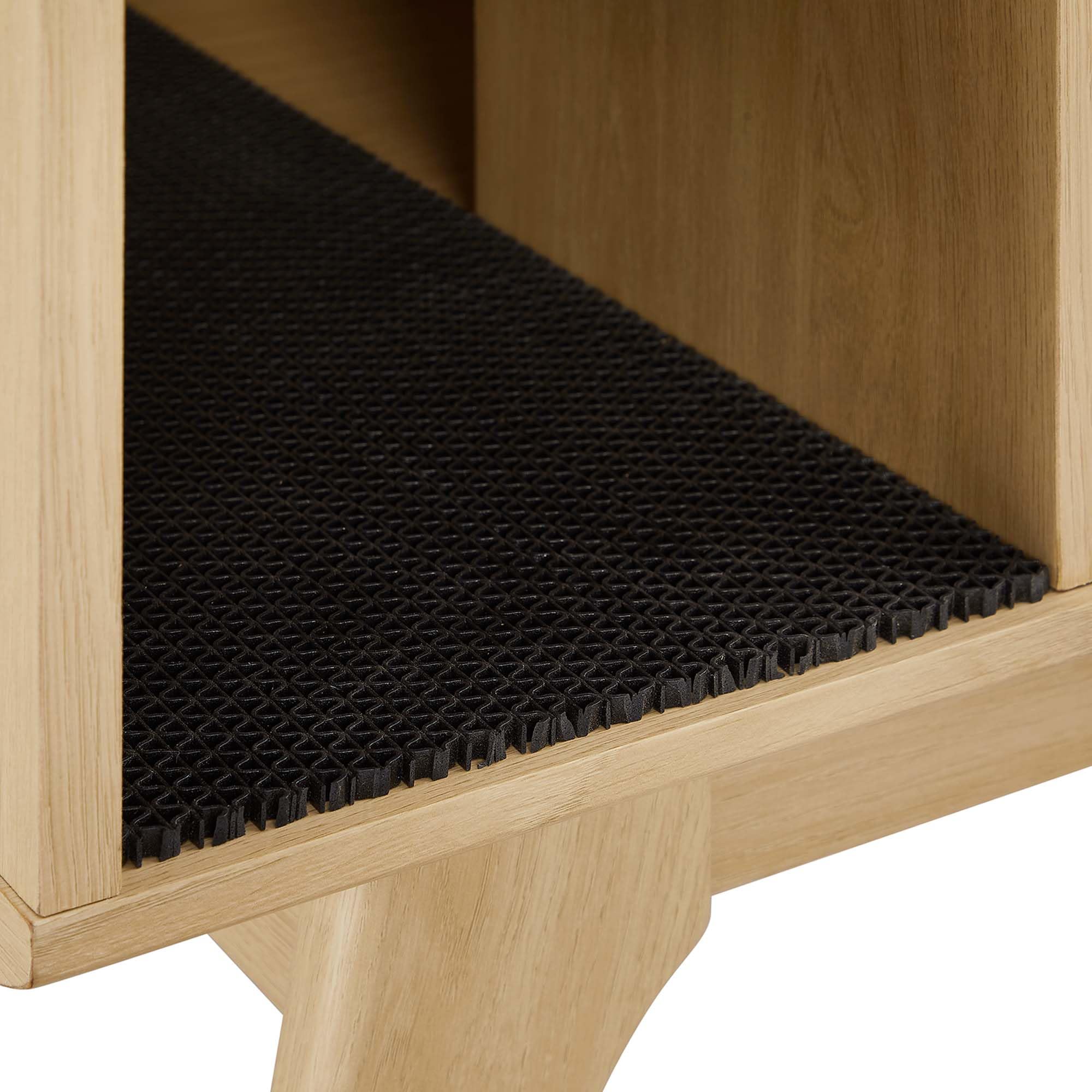 Modway EEI-6796-OAK Render Cat Cabinet, Oak