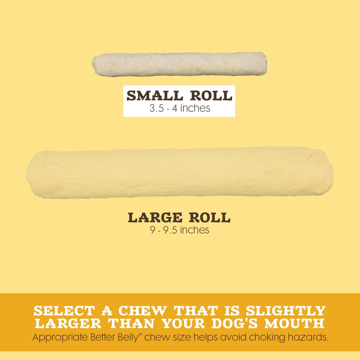 Better Belly Chicken Liver Small Rawhide Rolls, 20-Count