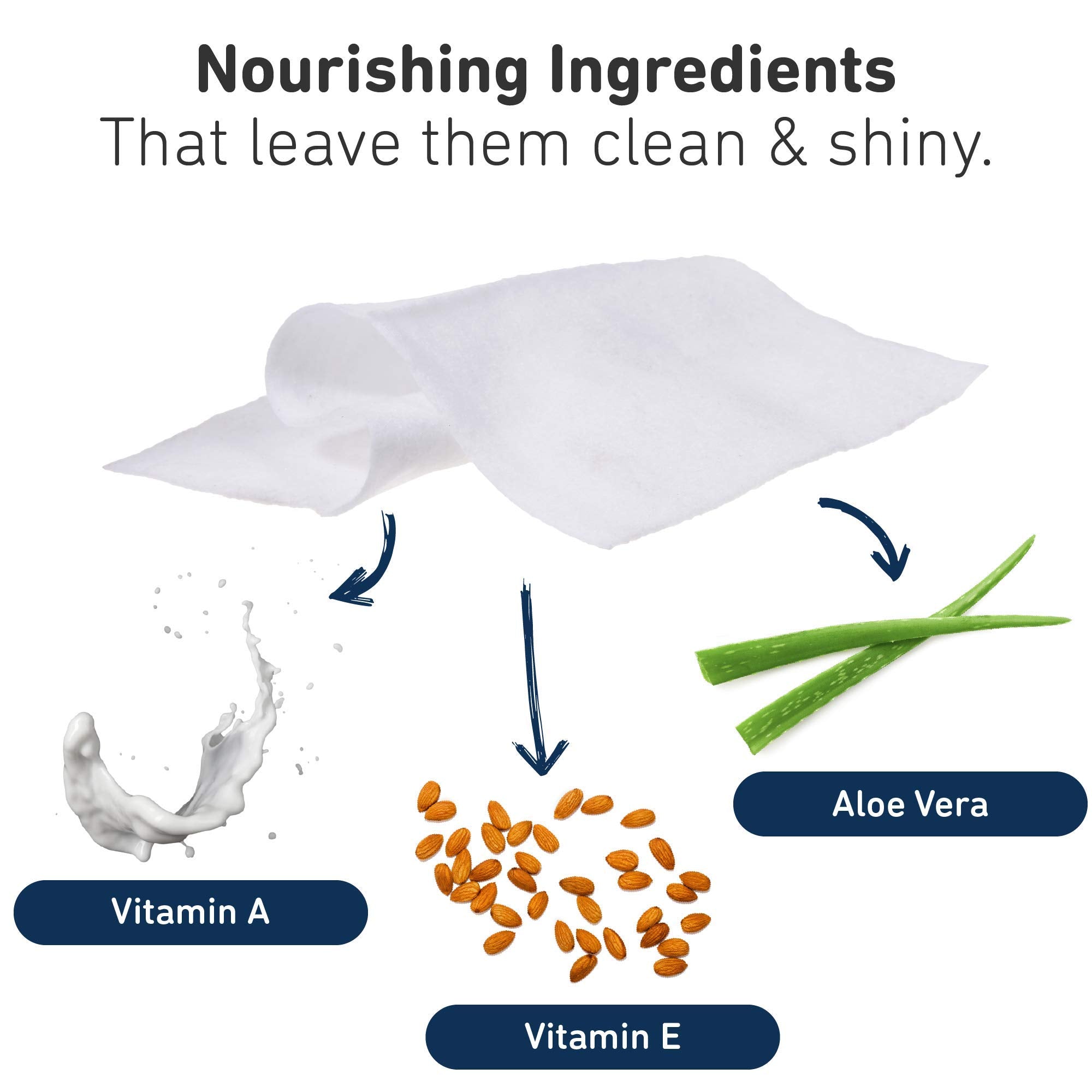 International Veterinary Sciences Ivs Quick Bath Dog Towelettes, Removes Odor, Extra Thick And Heavy Duty For Large Dogs, Made In The Usa, 10 Count Pack
