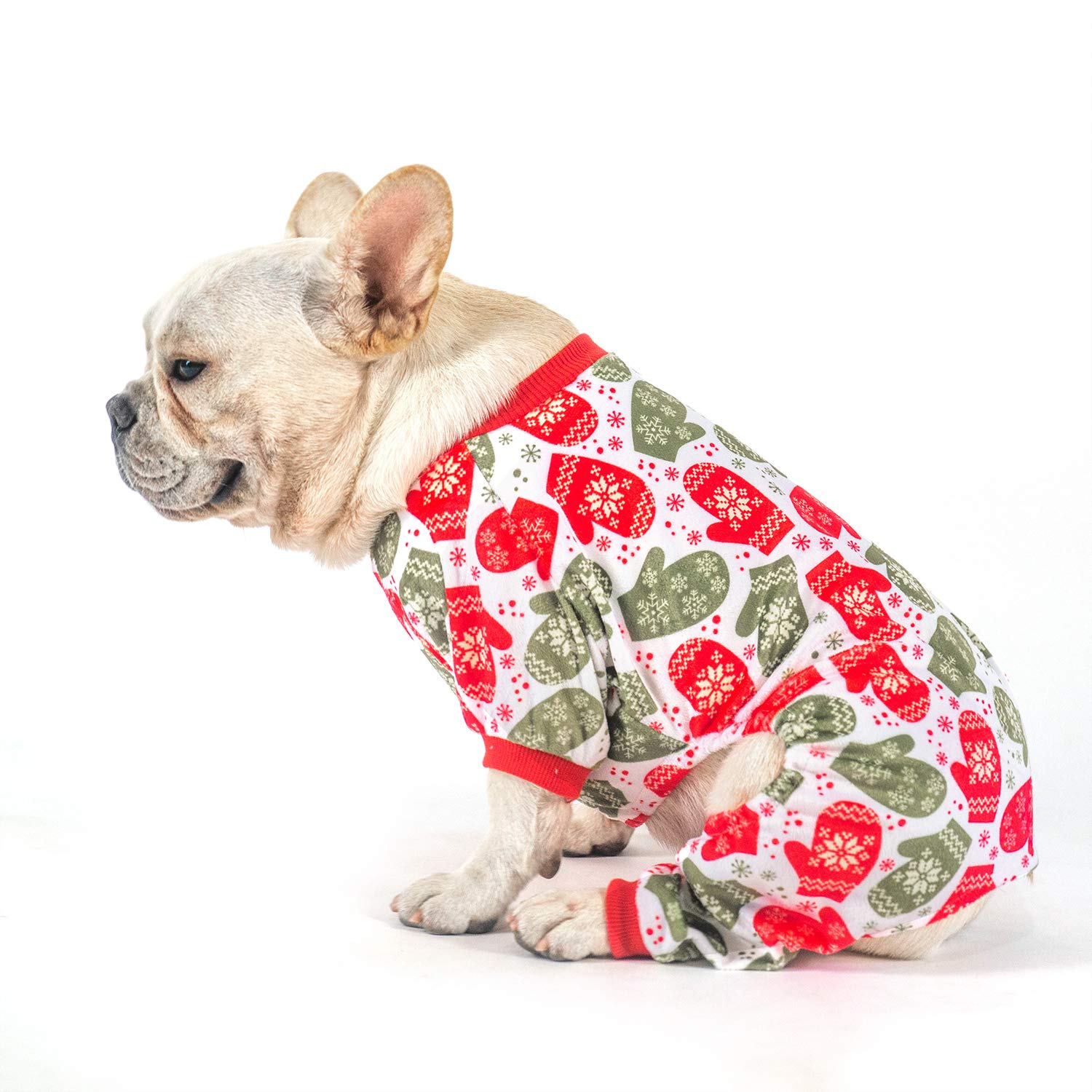 Cutebone Dog Halloween Pajamas Skull Clothes Soft Puppy Pjs For Small Dogs P247S