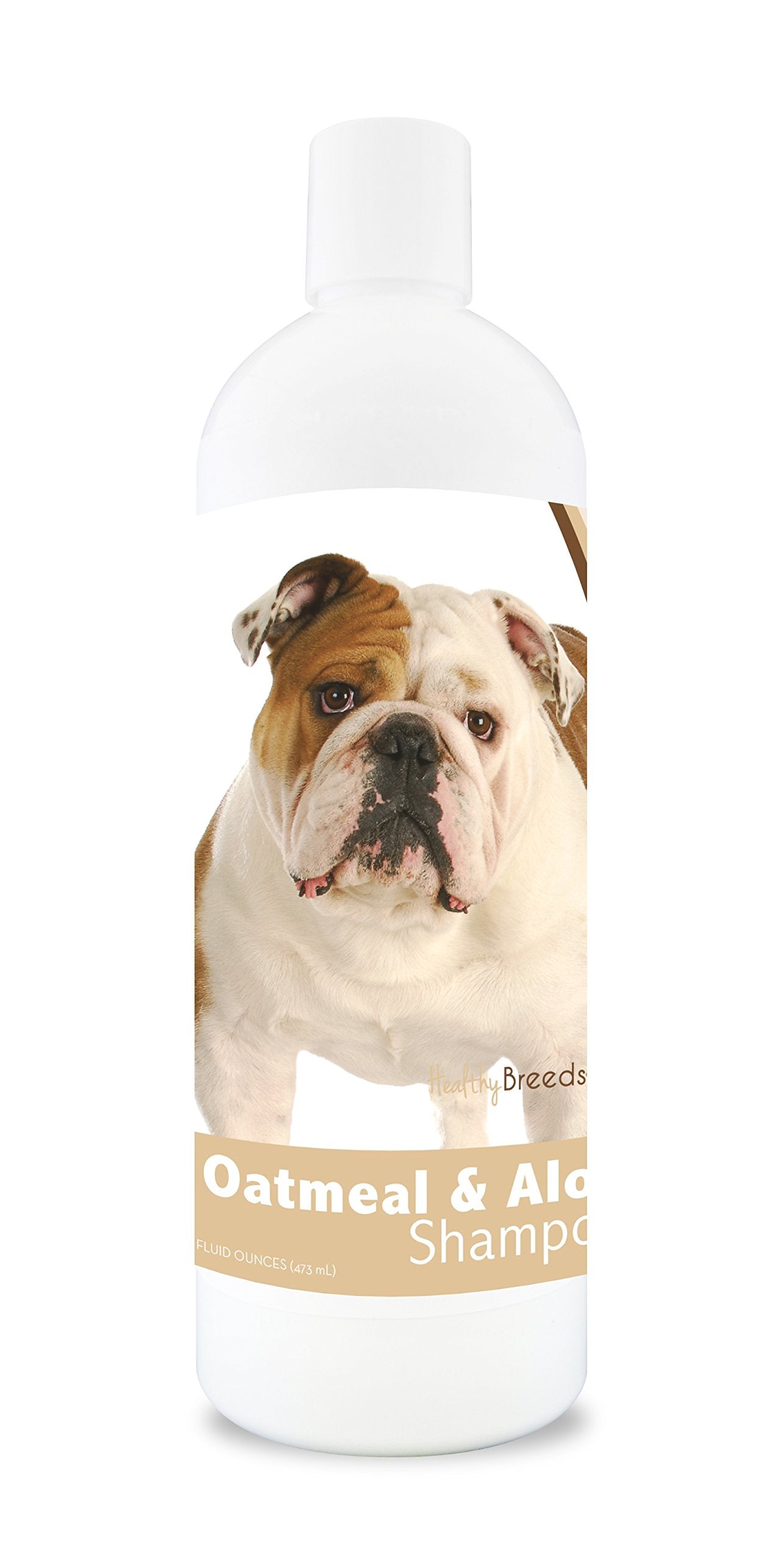 Healthy Breeds Bulldog Oatmeal Shampoo with Aloe 16 oz