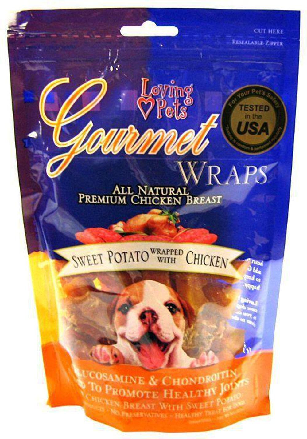 Loving Pets Gourmet Sweet Potato Wrapped in Chicken Size:Pack of 1