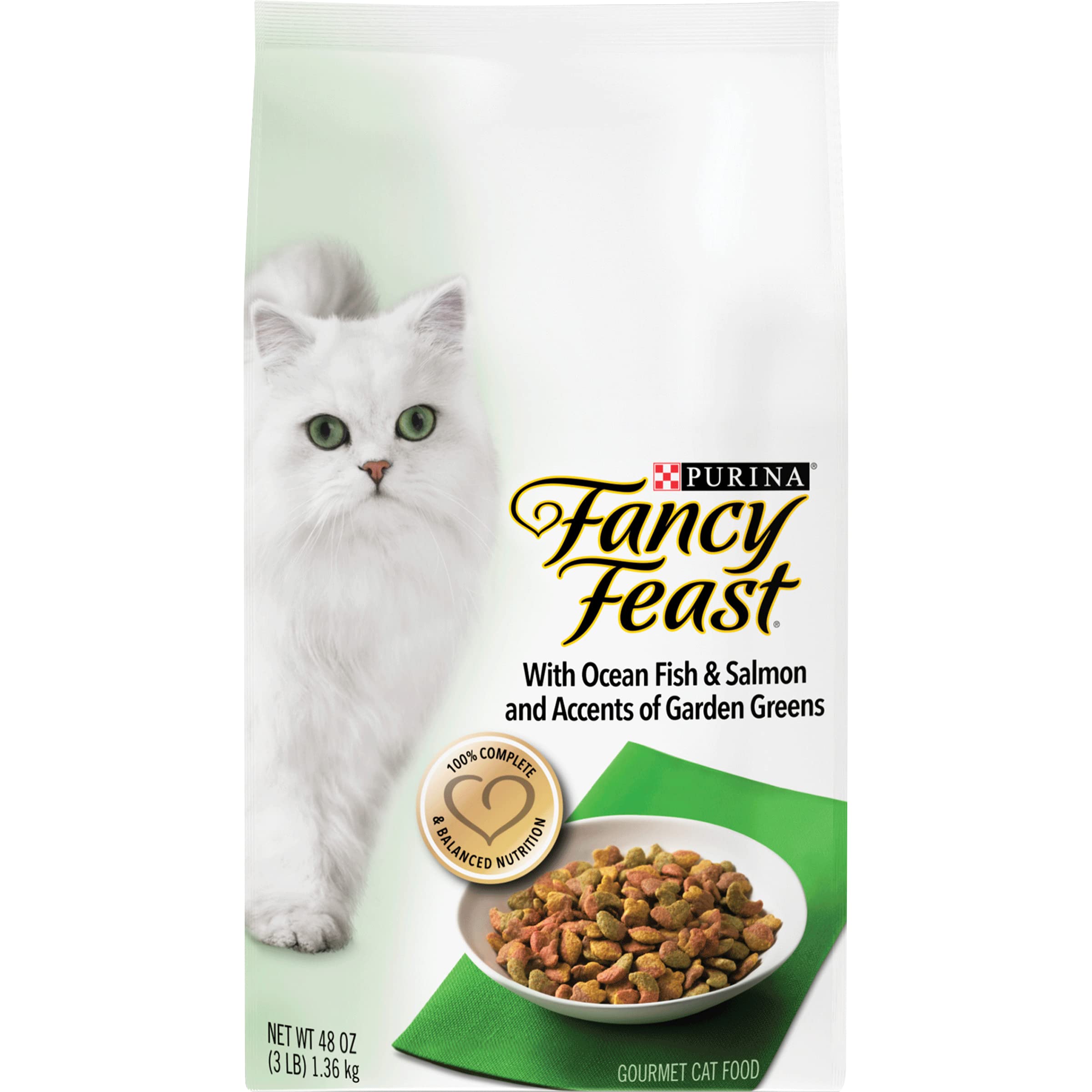 Fancy Feast PURINA with Ocean Fish & Salmon Cat Food (Pack of 1)