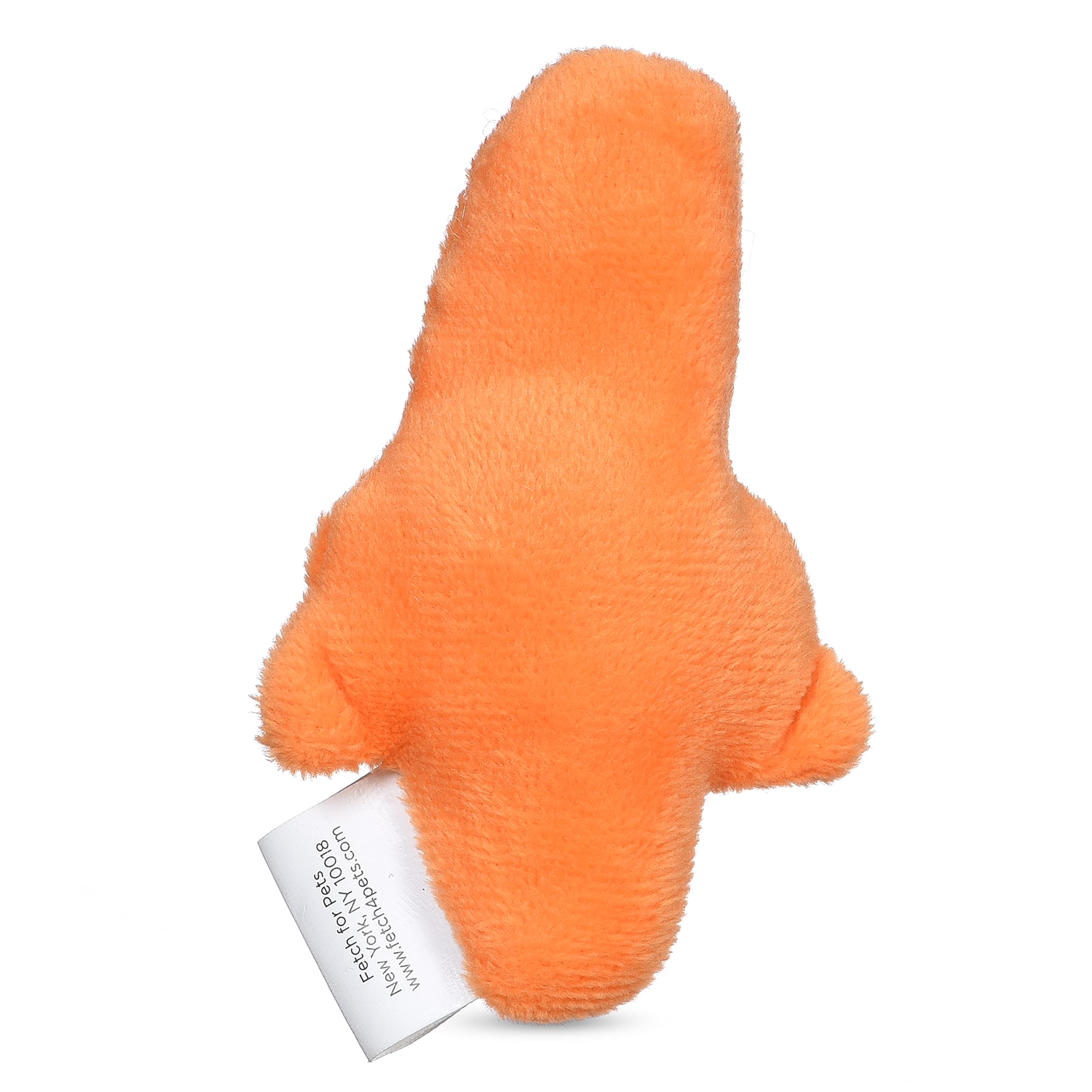Looney Tunes For Pets Halloween Daffy Duck Silhouette Flattie Style Pet Squeaker Toy With Day Of The Dead Designs| Squeaky Dog Toy Small Dog Toy For Small Dogs | Halloween Dog Chew Toys, 4' (Ff16970)