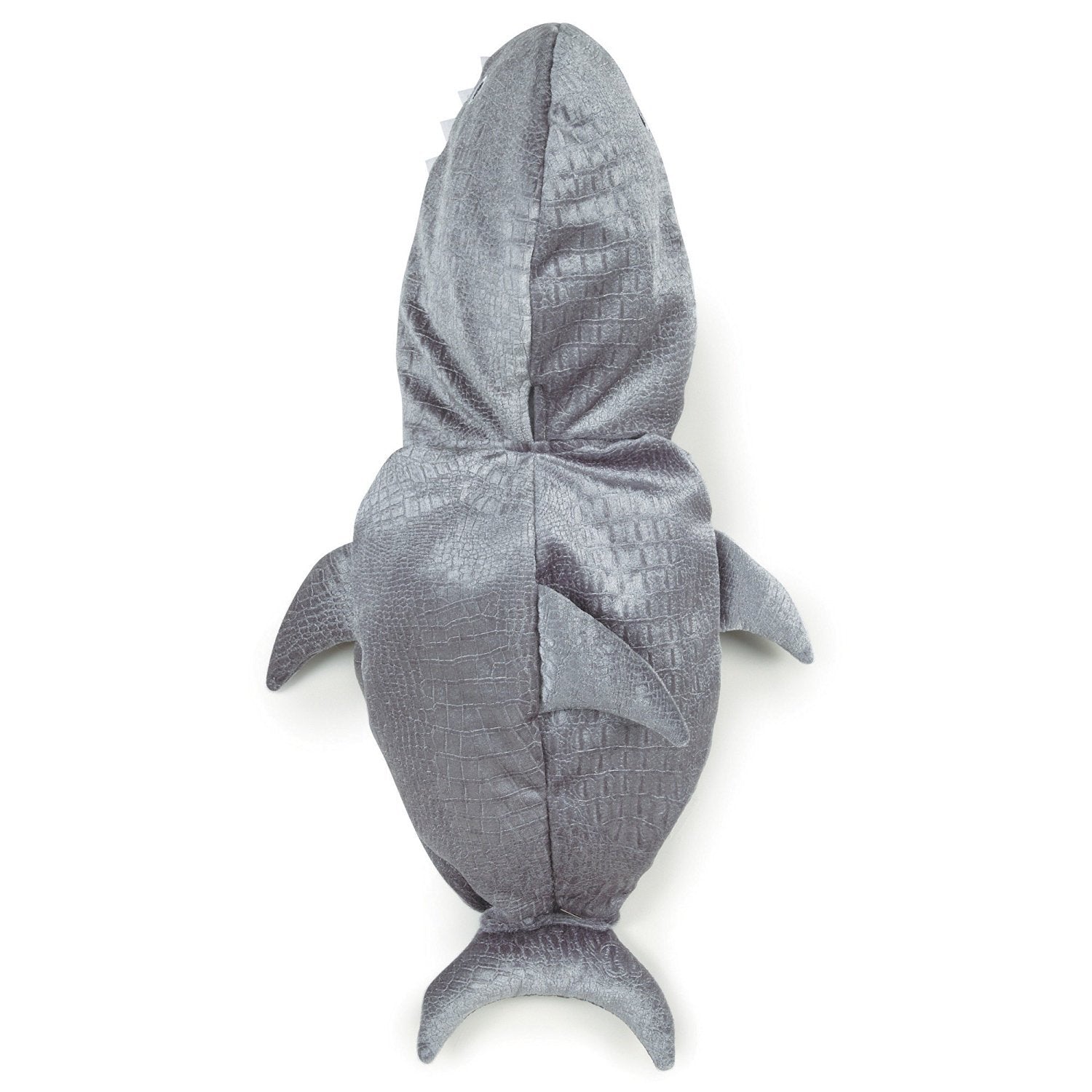Casual Canine Gray Shark Costume for Dogs, Extra Small Size - Fits Small Breed Dogs Up to 8    in Length, Machine Washable, Red