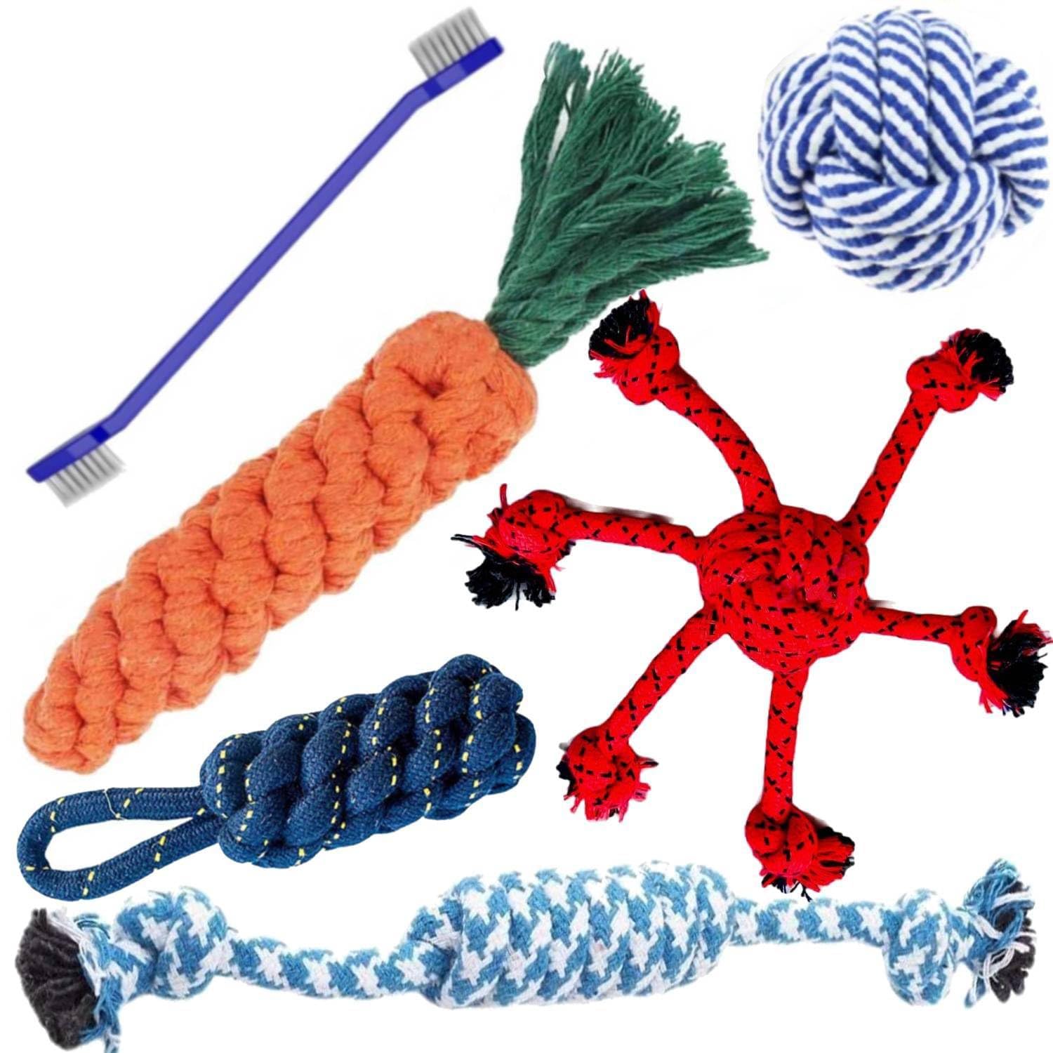 Youhavedeal Toys For Puppies + Toys For Small To Medium Dogs Teeth Cleaning Chew Toys, Puppy Teething Toys Including Puppy Chews