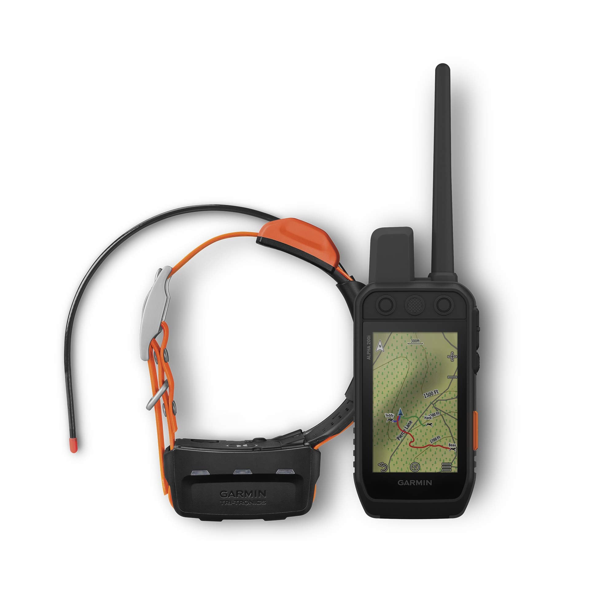 Garmin Alpha 200i/T 5 Dog Tracking Bundle, Handheld and Collar, Utilizes inReach Technology, Sunlight-readable 3.6'' Touchscreen