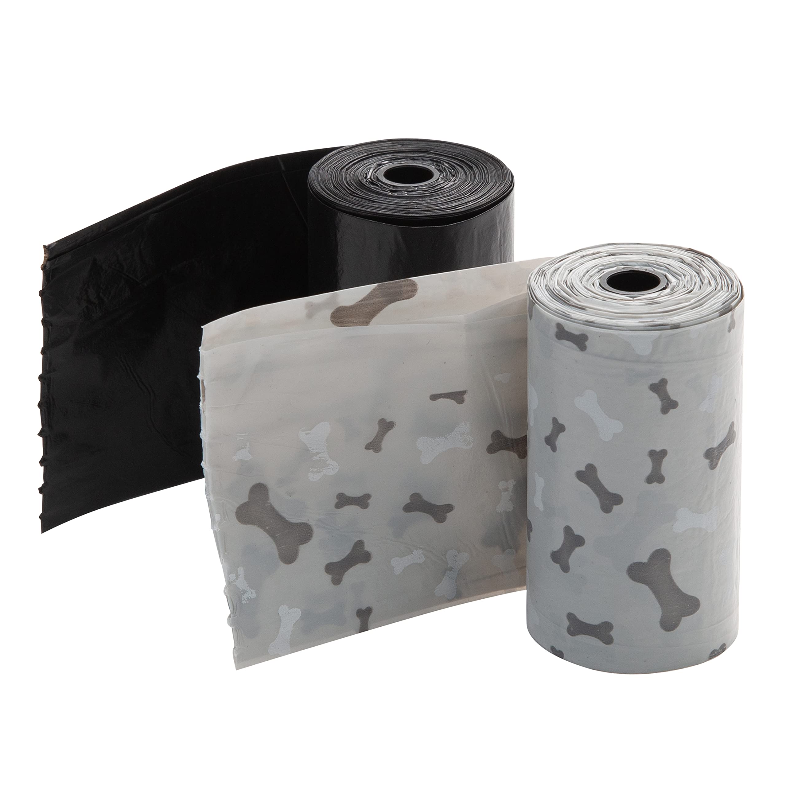 Pounce + Fetch 160 Count Heavy Duty Waste Bags, Grey