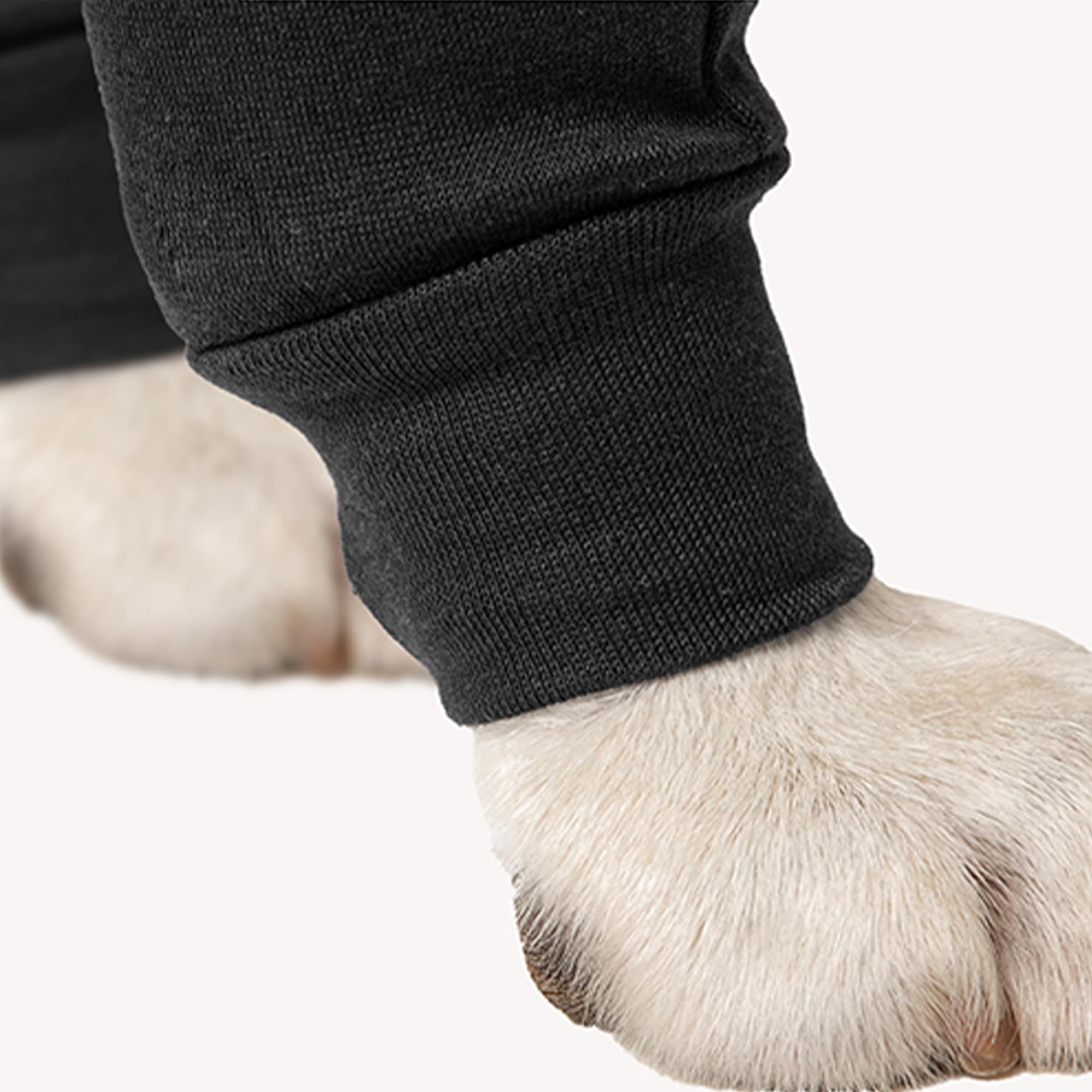 Suitical Recovery Sleeve for Dogs | Front Leg Protection After Surgery | Dog Leg Sleeve to Stop Licking | Machine Washable | Che