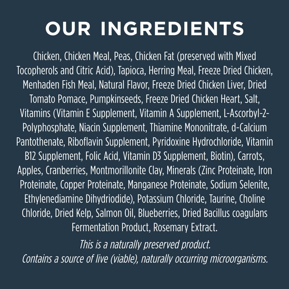 Instinct Raw Boost Grain Free Recipe with Real Chicken Natural Dry Dog Food, 21 lb. Bag