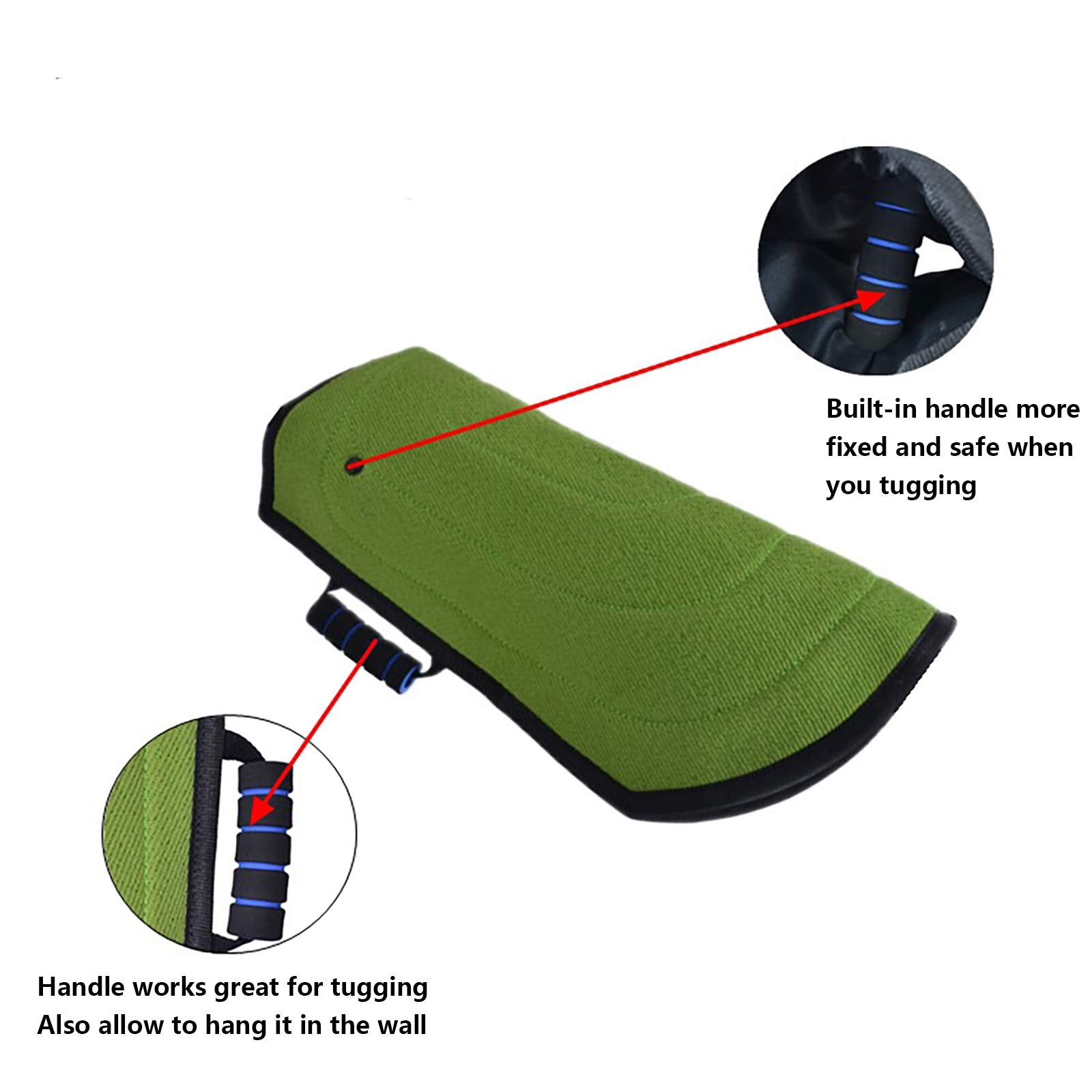 Dog Bite Sleeve Training Protection, Heavy Duty Nylon Durable, Fit Pit Bull German Shepherd Malinois, Puppy Small Dogs Training