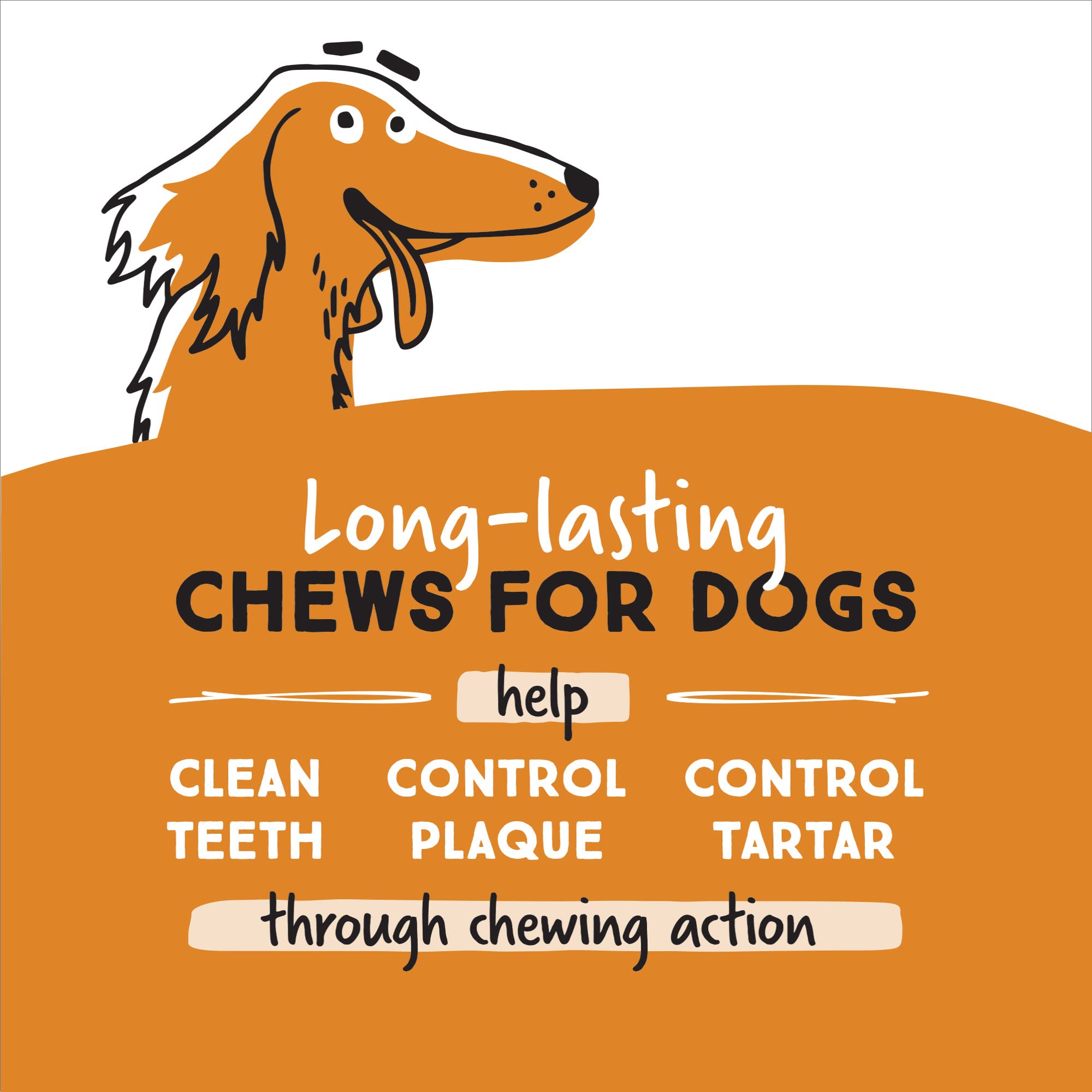 Ultra Chewy Peanut Butter Double Treat Bones: Long-Lasting Dog Treats Made in USA for Large and Small Breeds, Highly Digestible,