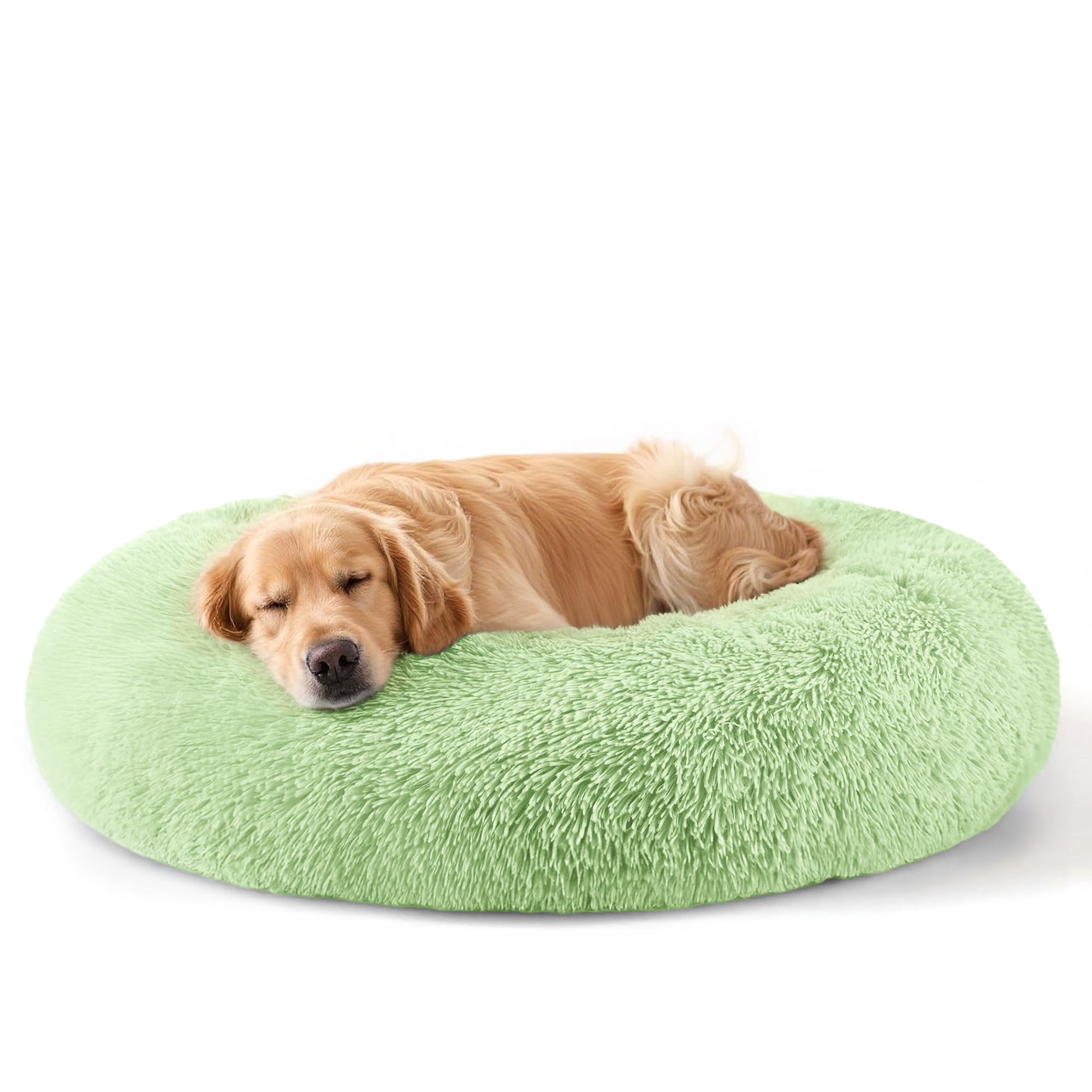 Dog Beds Large Sized Dog and Cats, 32in Pet Beds for Large Pet, Washable Indestructible Extra Large Dog Bed (Green)