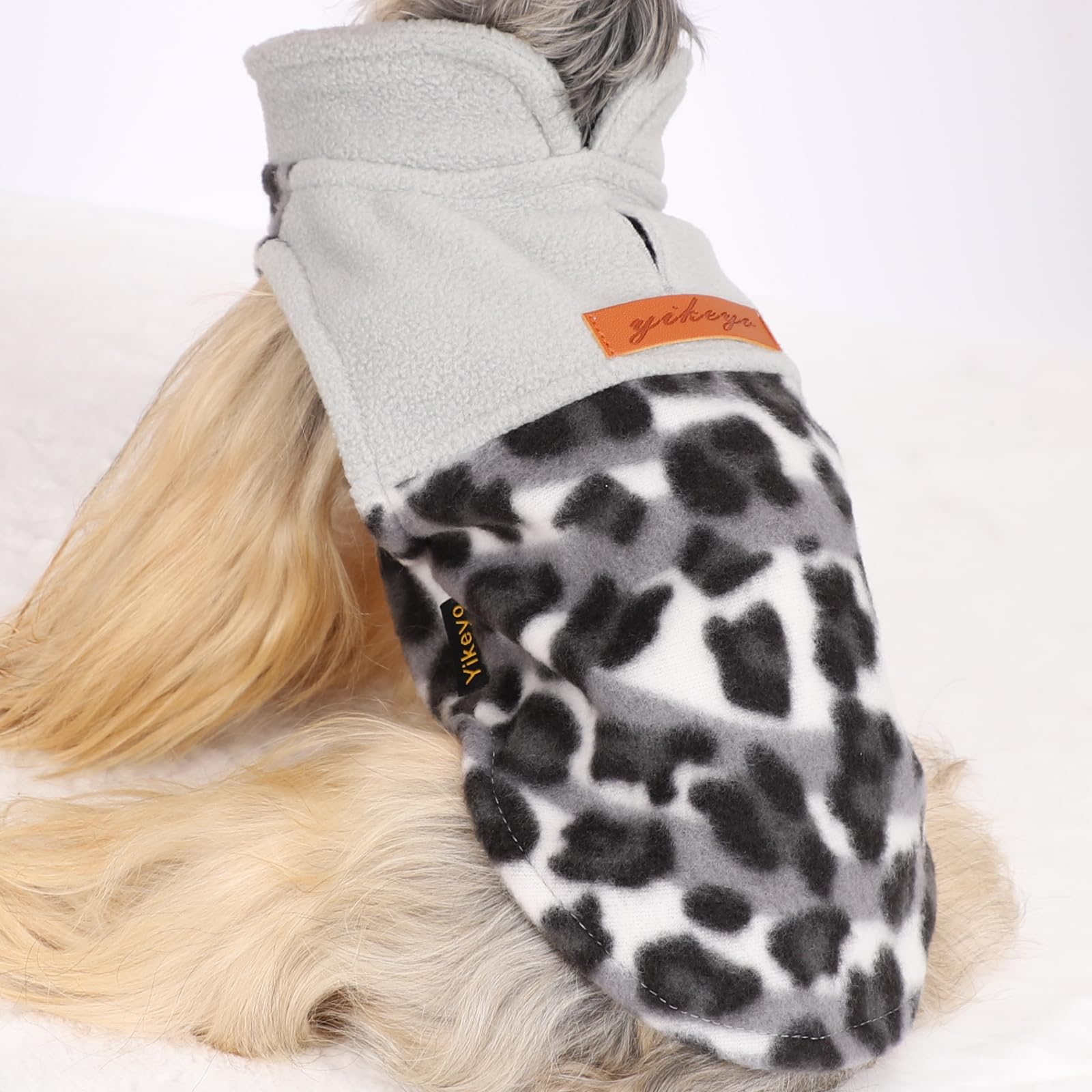 Dog Sweaters for Small Dogs Boy Girl, Plaid Dog Sweater Fleece Dog Clothes Vest, Stretchy XSmall Dog Sweater Pet Clothes, Chihua