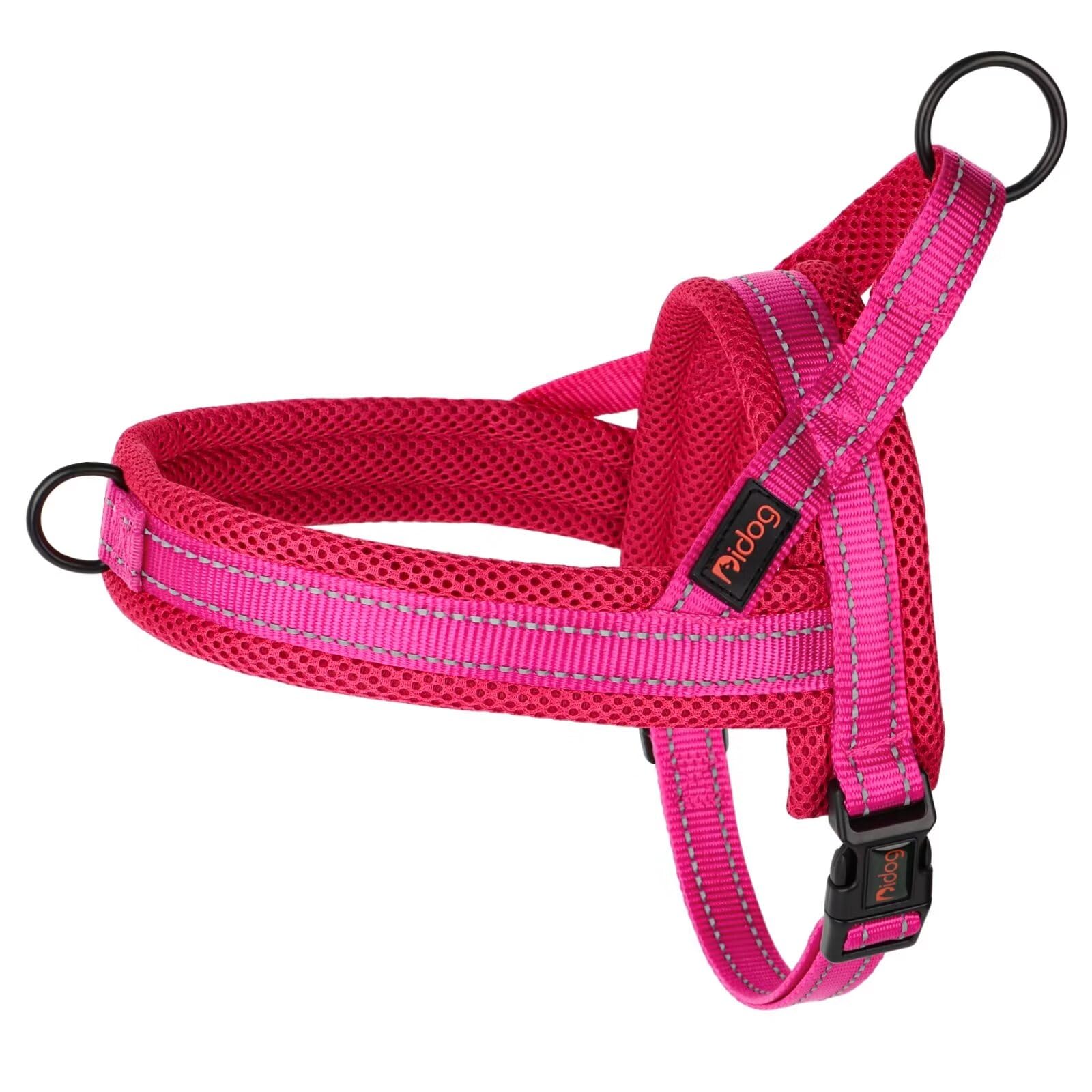 Didog Soft Mesh Padded Dog Vest Harness, Escape Proof/Quick Fit Reflective Dog Strap Harness,Easy For Walking Training (Xs:Chest