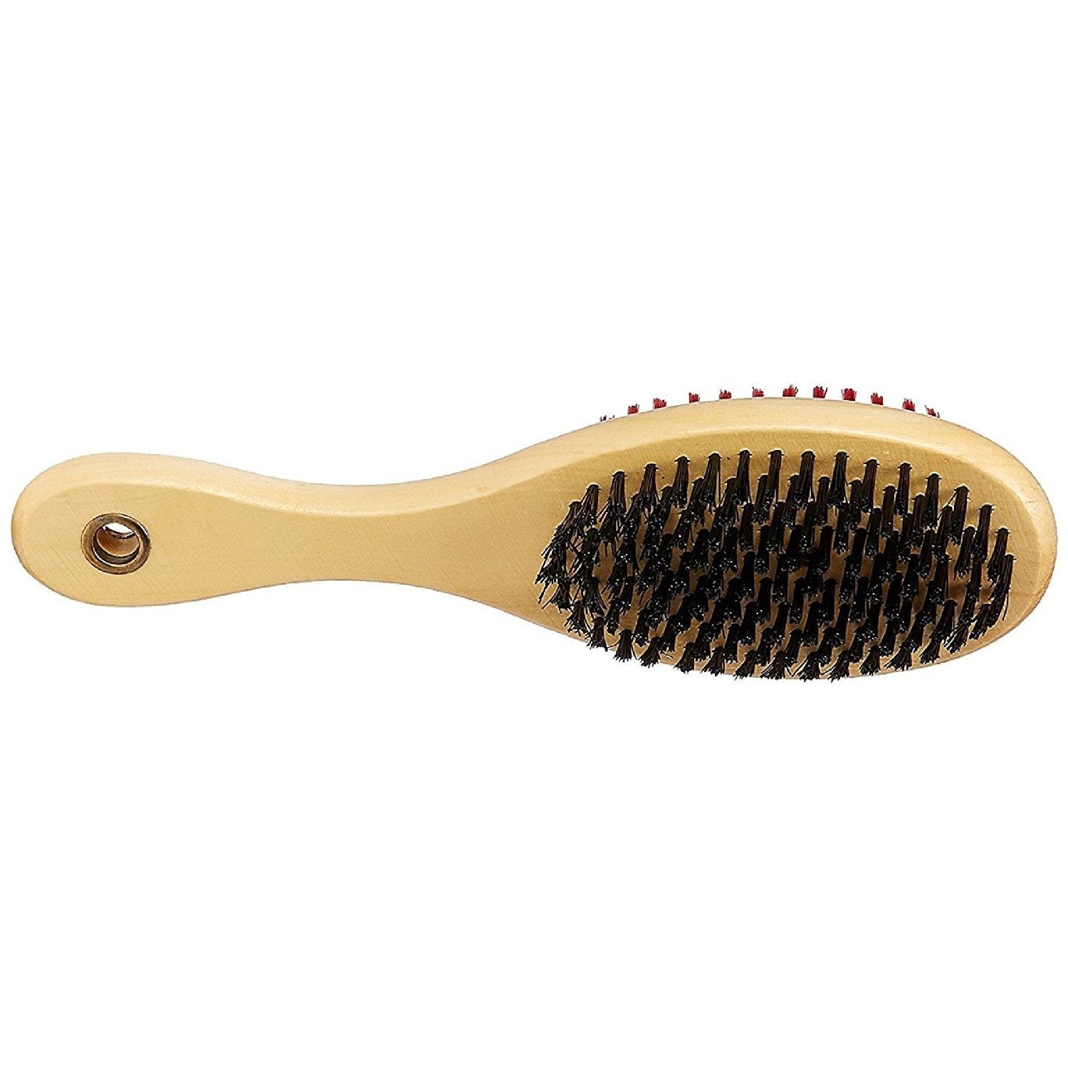 Jainsons Pet Products Double Sided Soft Wooden Pet Brush For Dogs And Cats Grooming