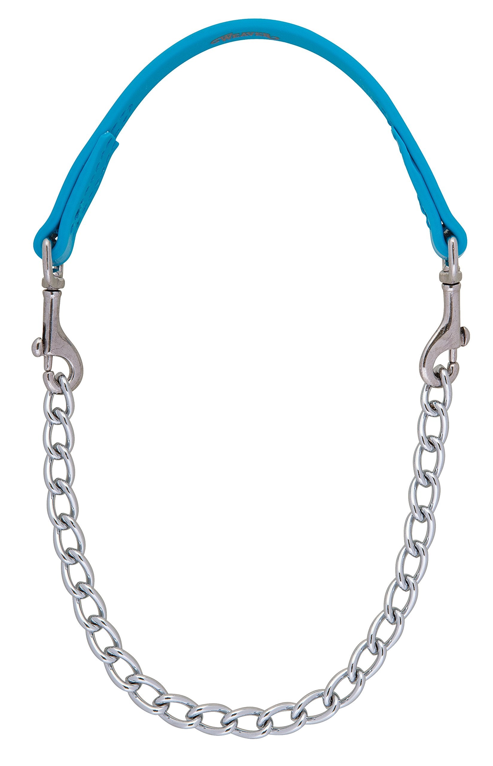 Weaver Leather Livestock Brahma Webb Goat Collar , Hurricane Blue , 24