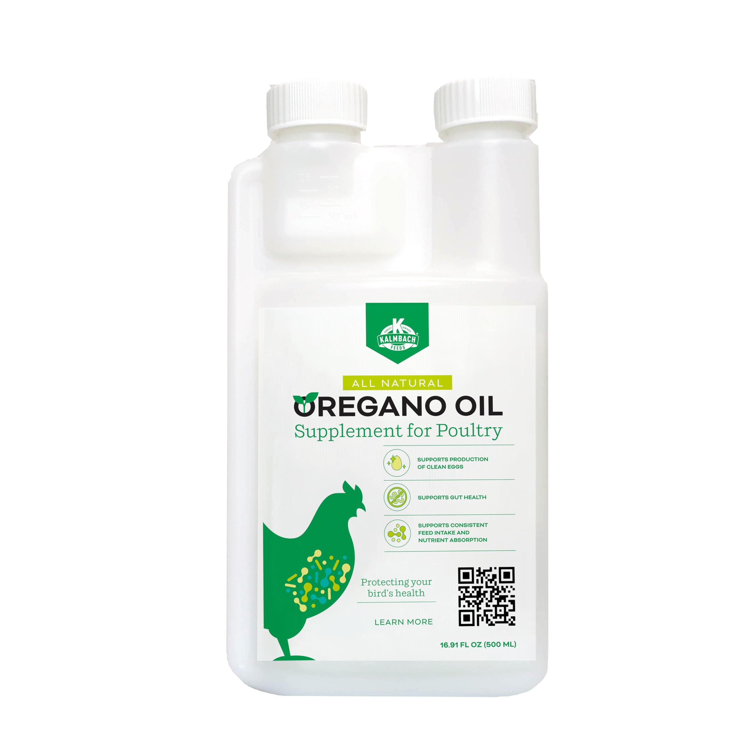 Oregano Oil Supplement for Poultry, 16 oz Bottle