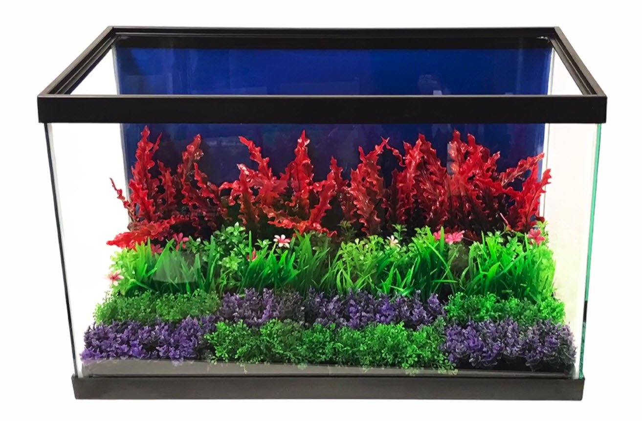 Penn-Plax Aqua-Scaping Small Green Bunch Plant-5 Piece Pdq