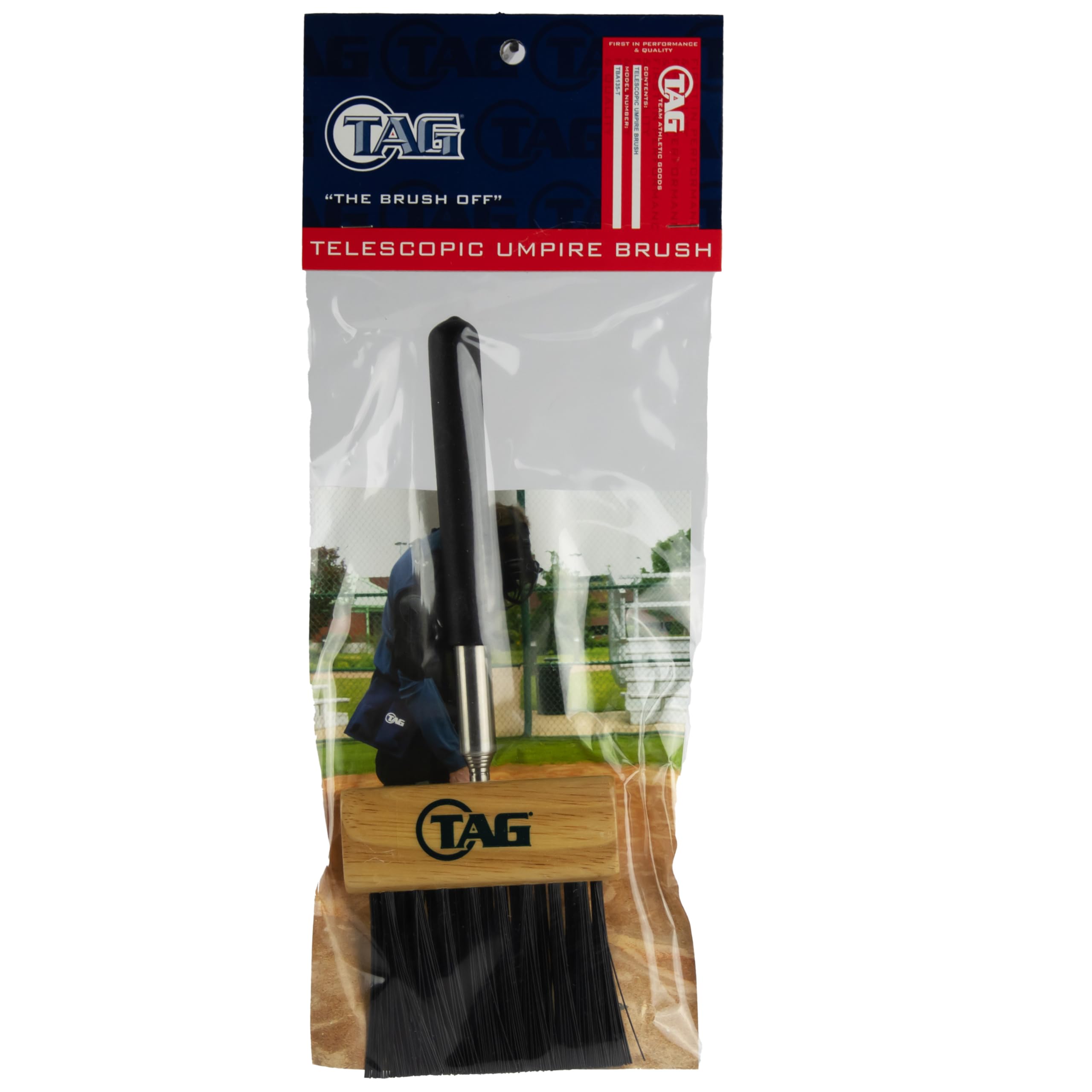 Tag Umpire Brush With Telescopic Handle