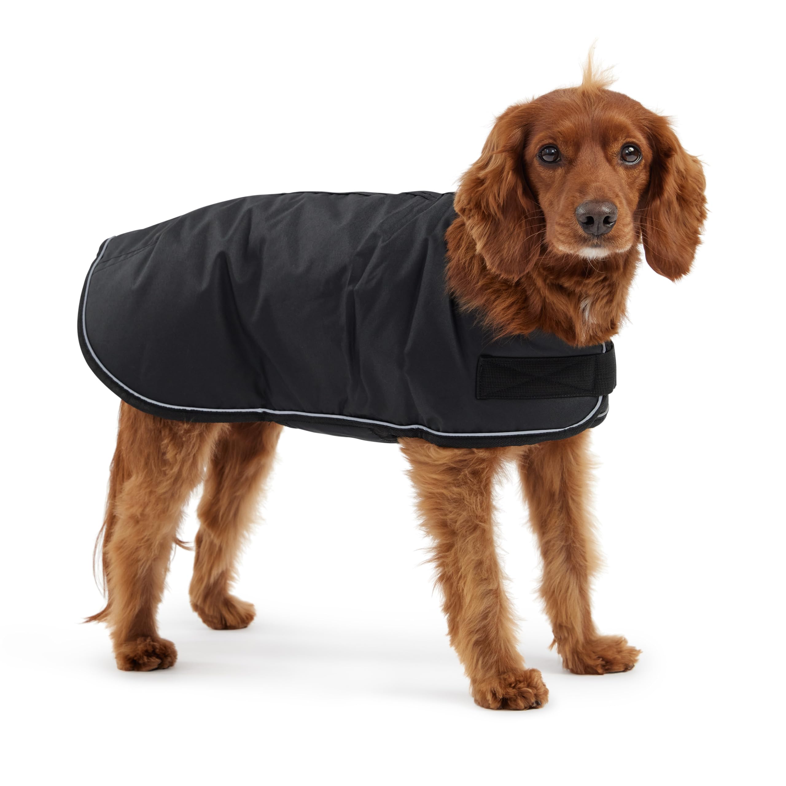 Gf Pet Blanket Jacket Dog Coat – Soft & Cozy Dog Jacket For Dogs | Warm Sherpa Lining | Stylish Winter Coat | For Breeds Small, Medium, Or Large – Black - S